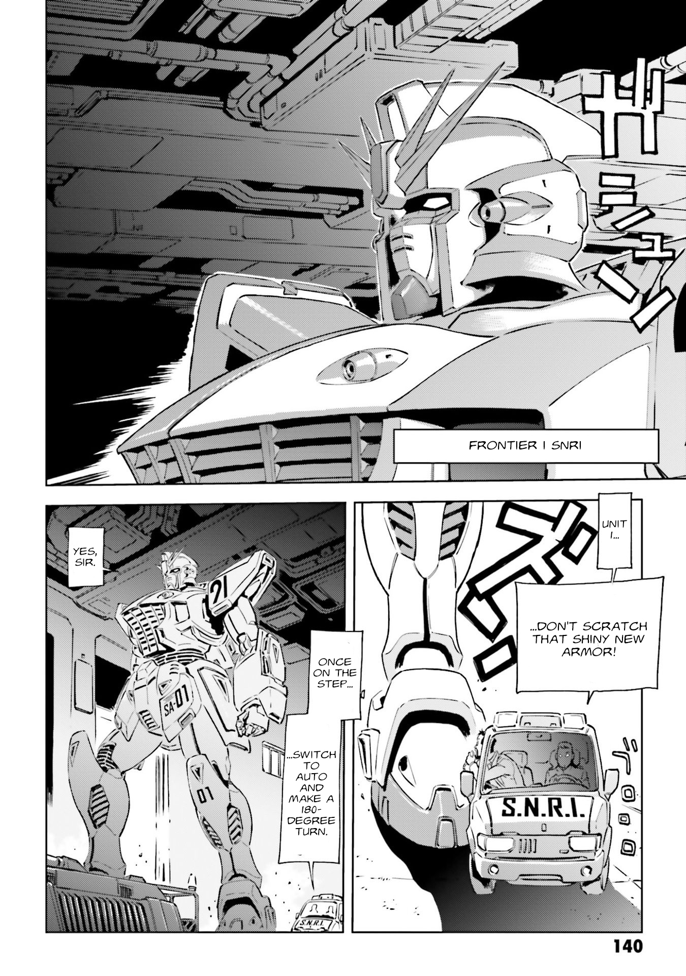 Mobile Suit Gundam F91 Prequel Vol.1 Chapter 5: Two In The Mirror - Picture 3