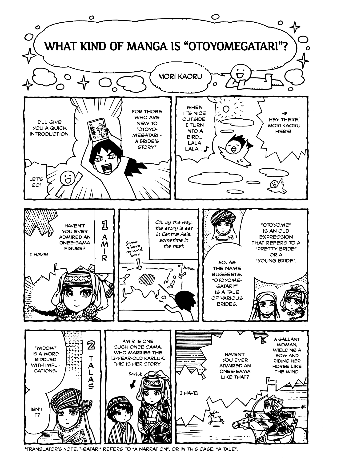 Otoyomegatari Chapter 51.6: What Kind Of Manga Is Otoyomegatari? - Picture 1