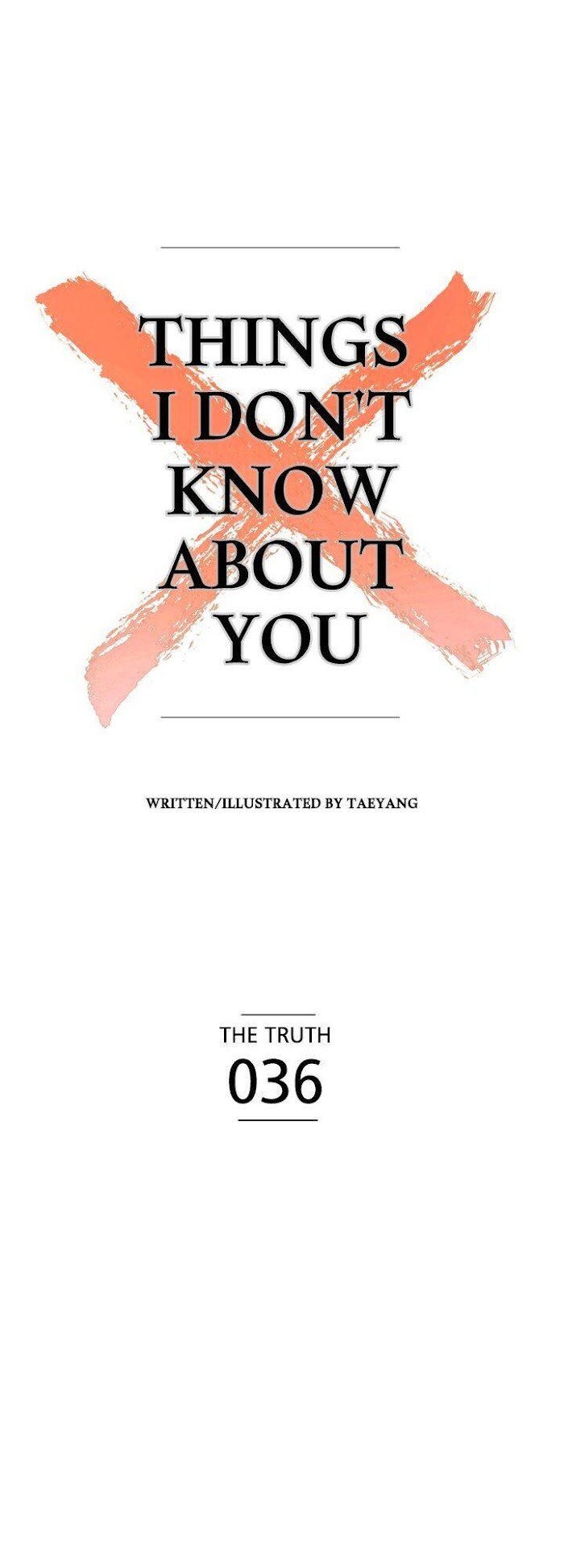 Things I Don't Know About You Chapter 36 - Picture 3
