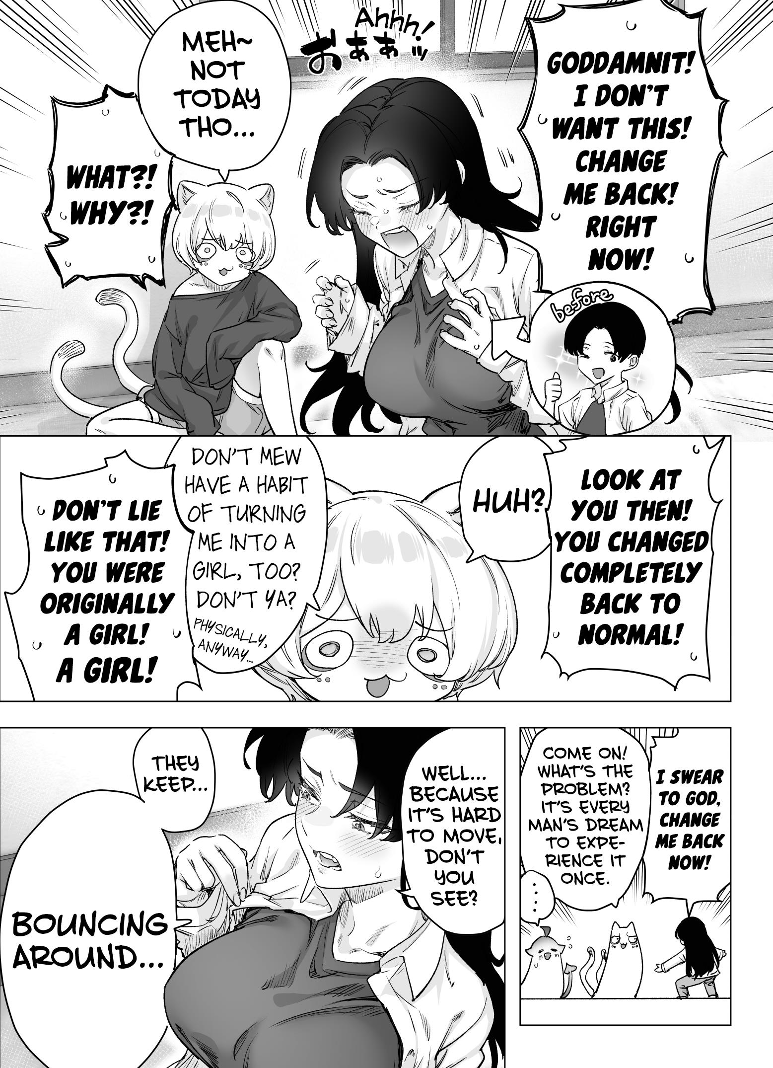 Even Though She's The Losing Heroine, The Bakeneko-Chan Remains Undaunted - Page 1