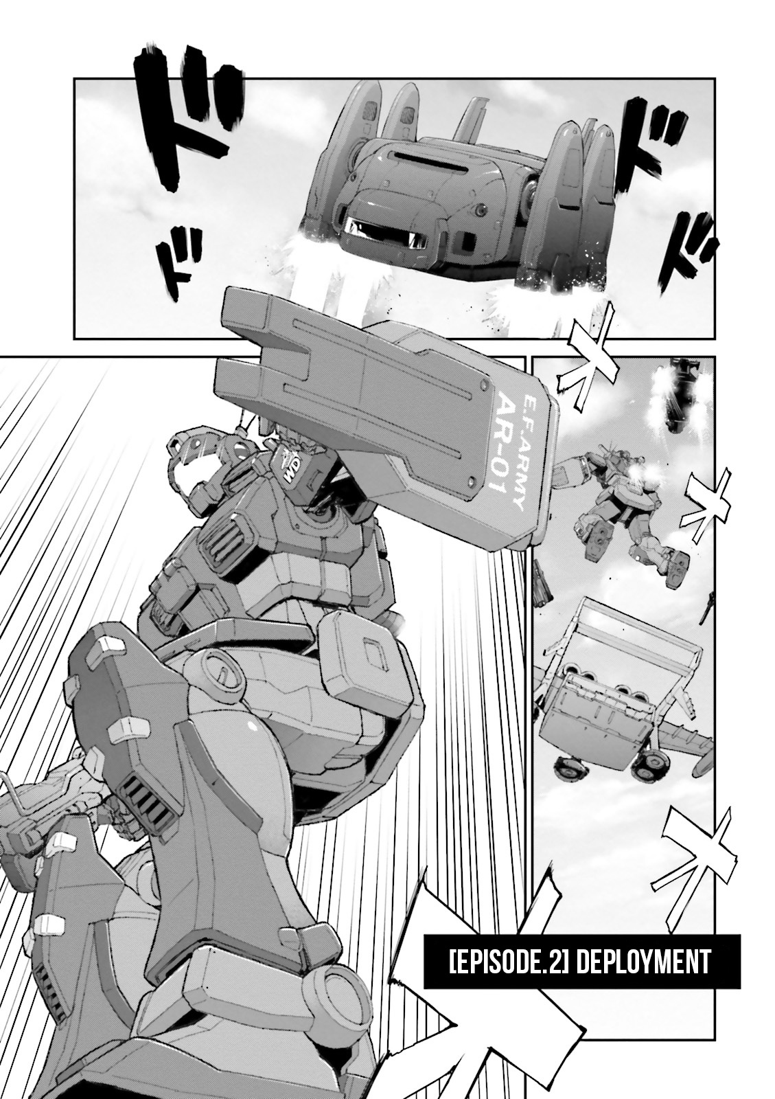Mobile Suit Gundam Ground Zero - Rise From The Ashes Vol.1 Chapter 2: Deployment - Picture 2
