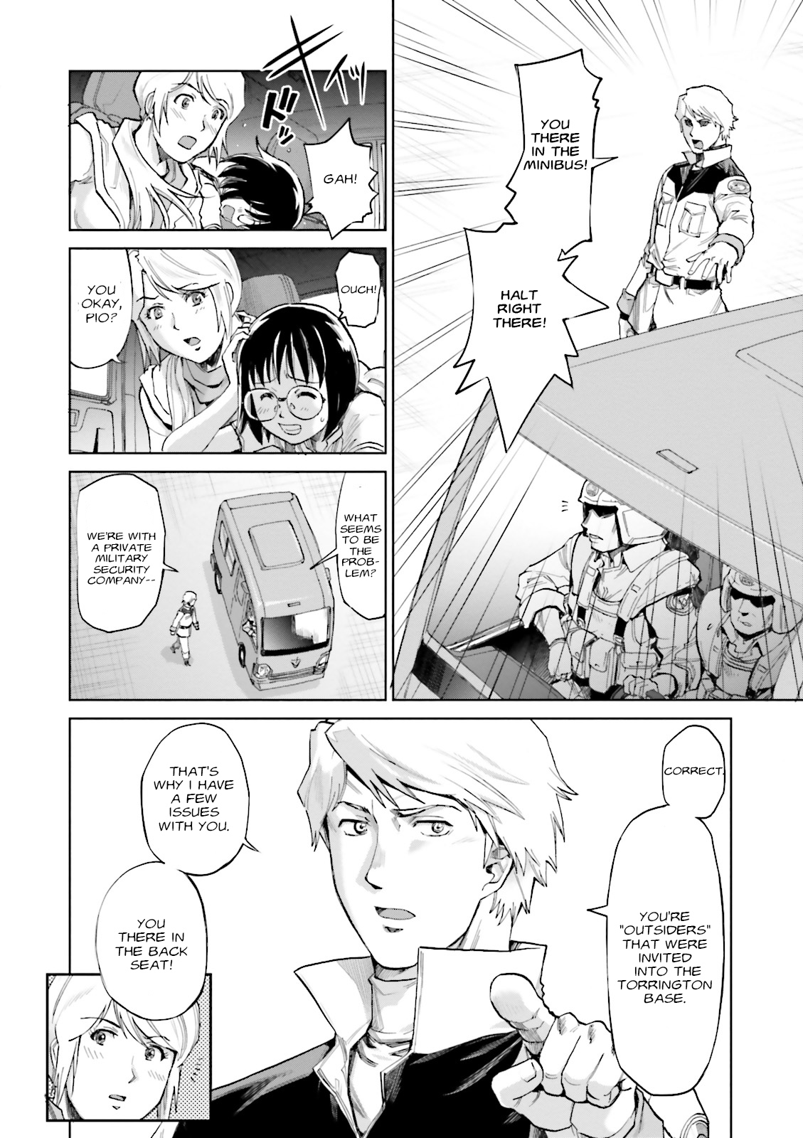 Mobile Suit Gundam Ground Zero - Rise From The Ashes Vol.1 Chapter 1: Moving Out - Picture 3