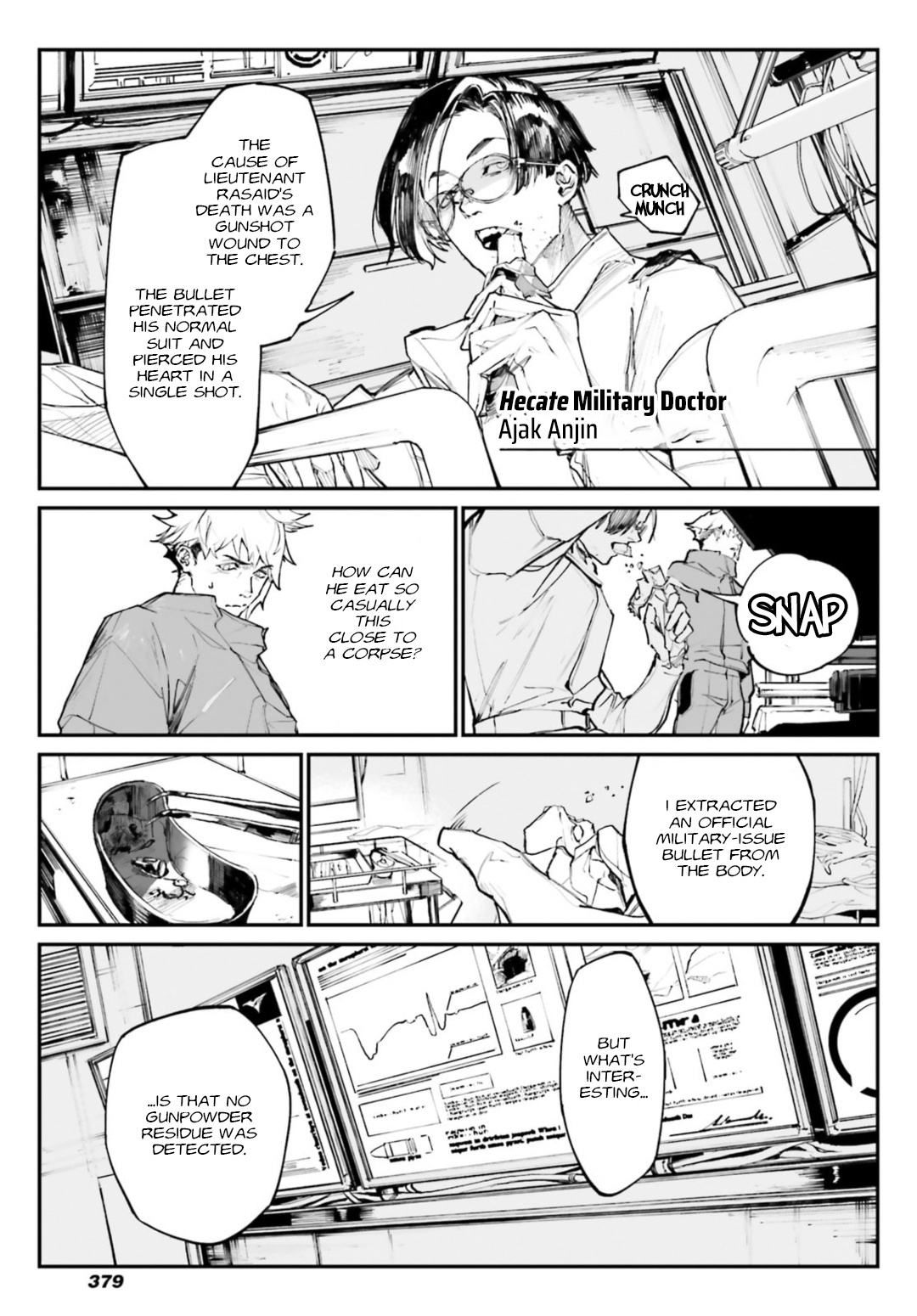 Mobile Suit Gundam Wearwolf Chapter 4: Case-04 [A Bullet & A Knife] - Picture 3