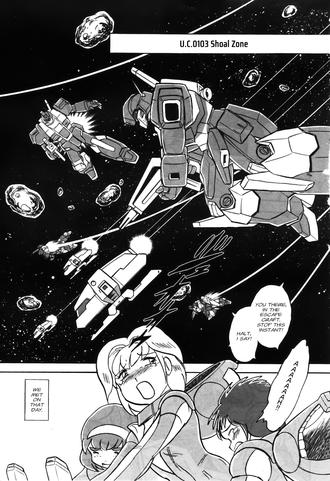 Mobile Suit Crossbone Gundam - Love & Piece Chapter 1: Ka•rr•as (1) - Picture 3