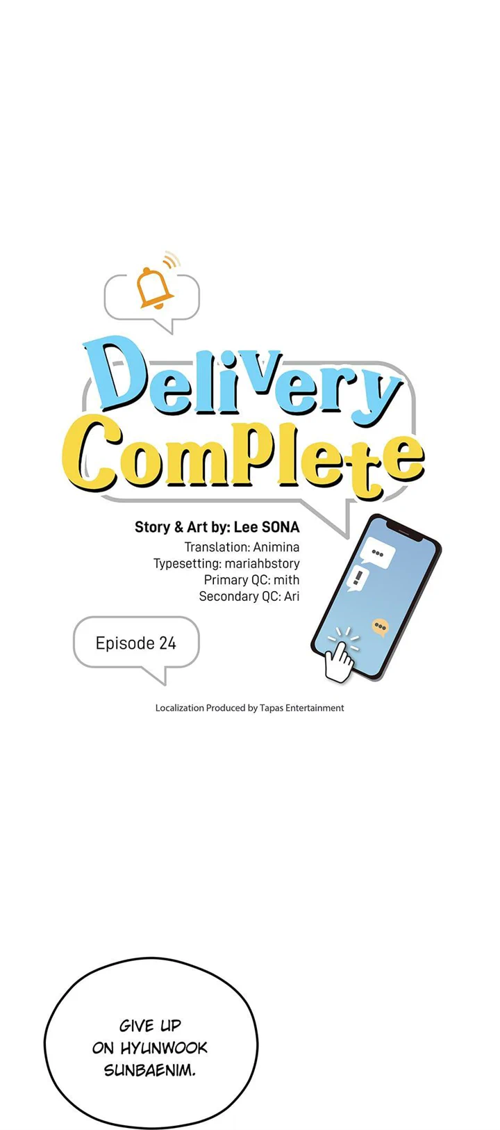 Delivery Complete Chapter 24 - Picture 2