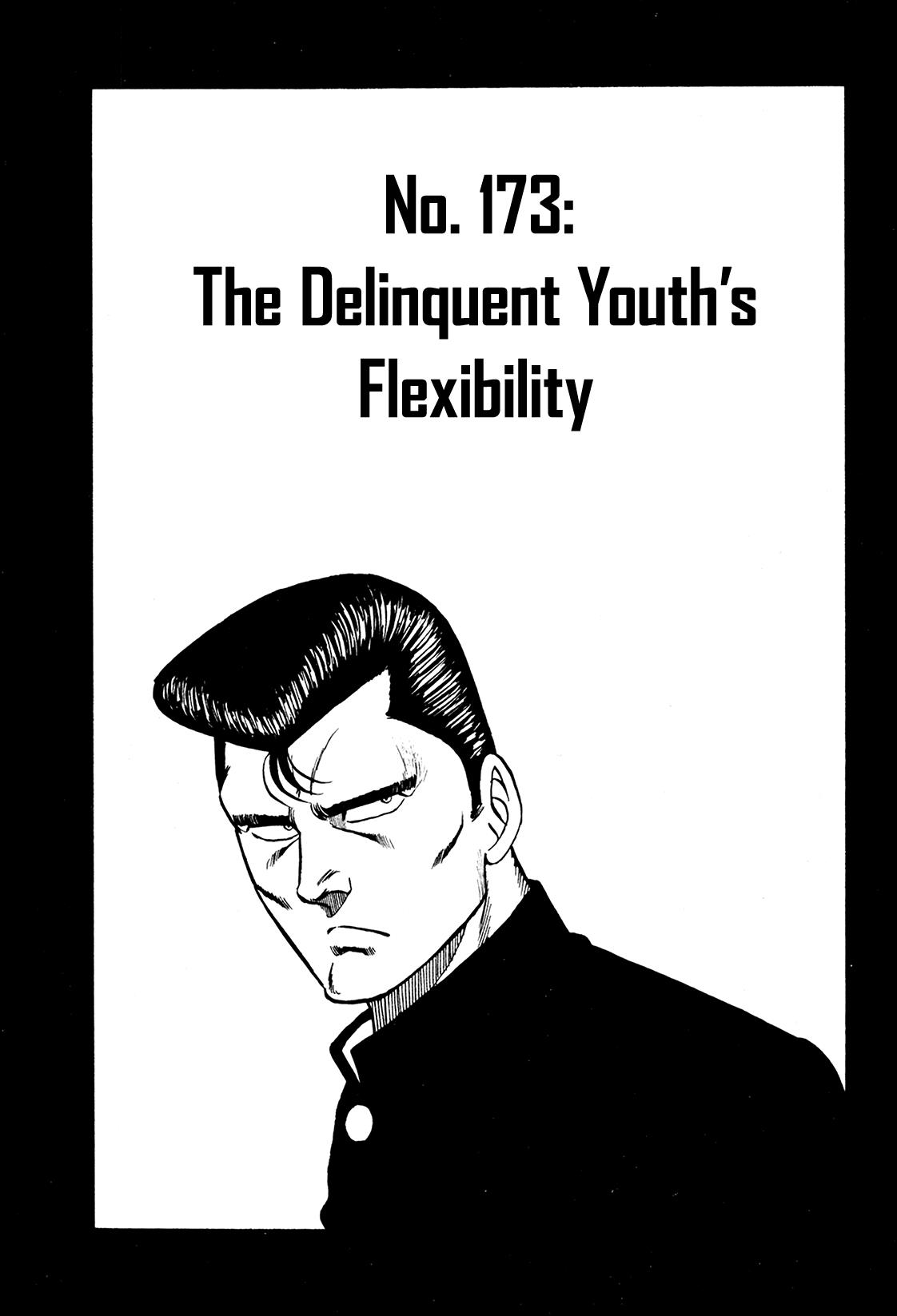Be-Bop-Highschool Vol.25 Chapter 173: The Delinquent Youth's Flexibility - Picture 1