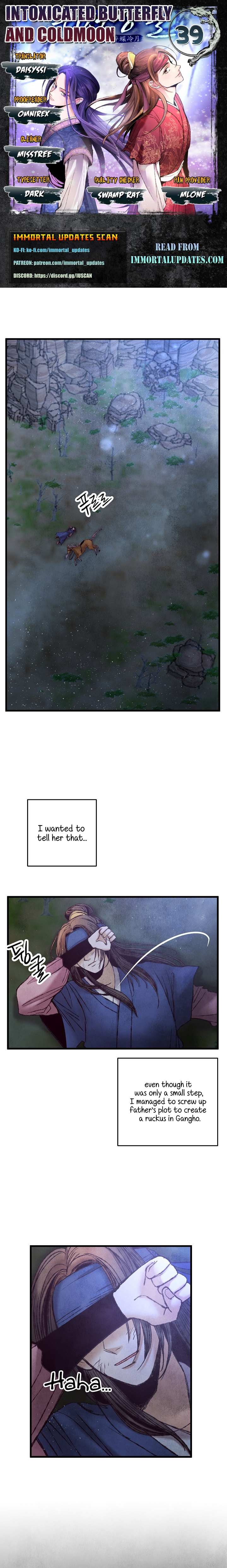 Intoxicated Butterfly And Cold Moon - Page 1