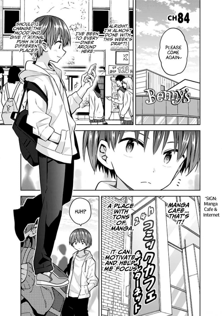 Saotome Shimai Ha Manga No Tame Nara!? Vol.10 Chapter 84: If Yurizono Yuumi Did It For Manga Cafe!? - Picture 1