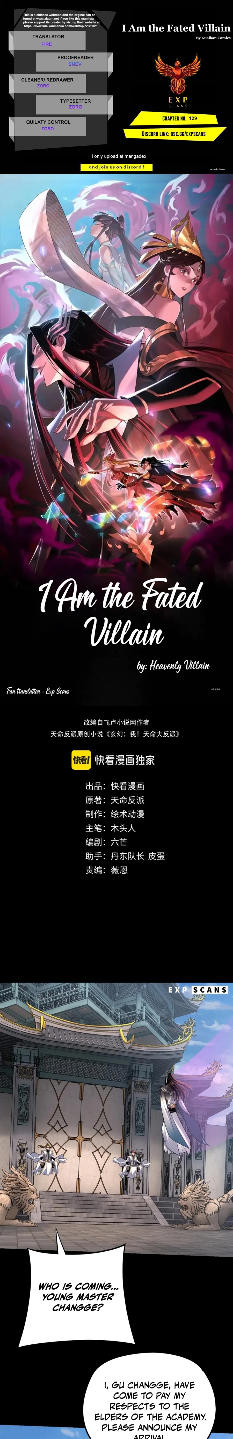 I Am The Fated Villain Chapter 129 - Picture 1