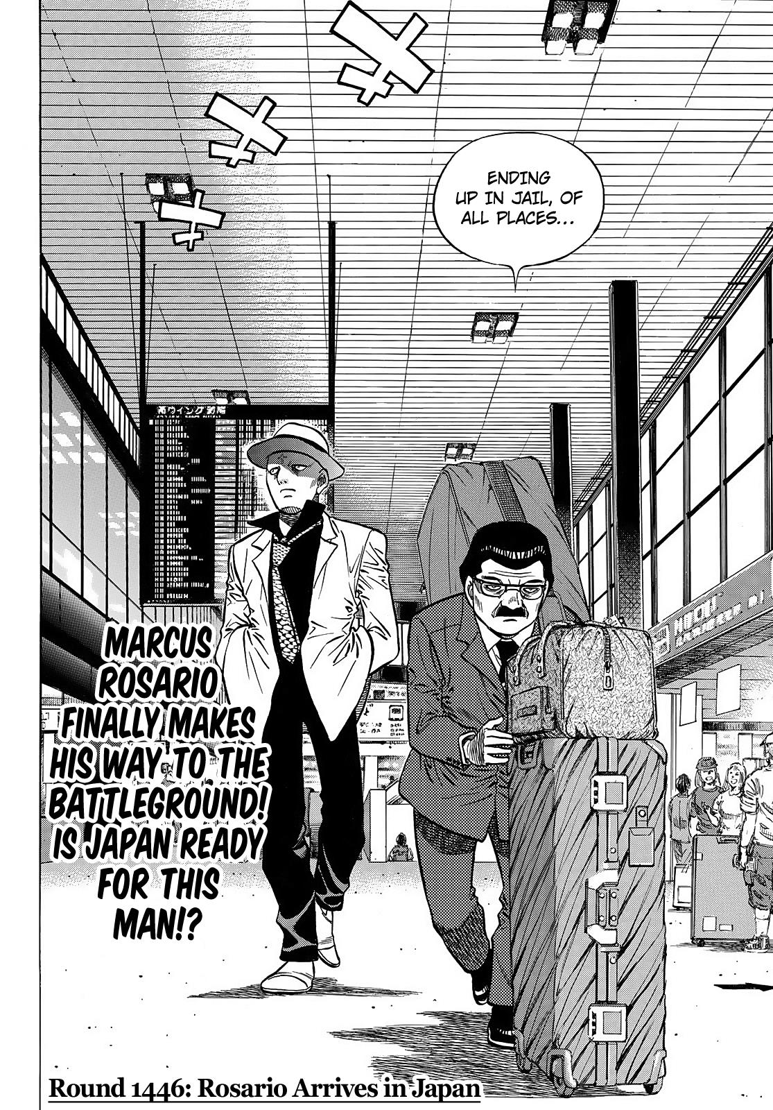 Hajime No Ippo Chapter 1446: Round 1446: Rosario Arrives In Japan - Picture 3