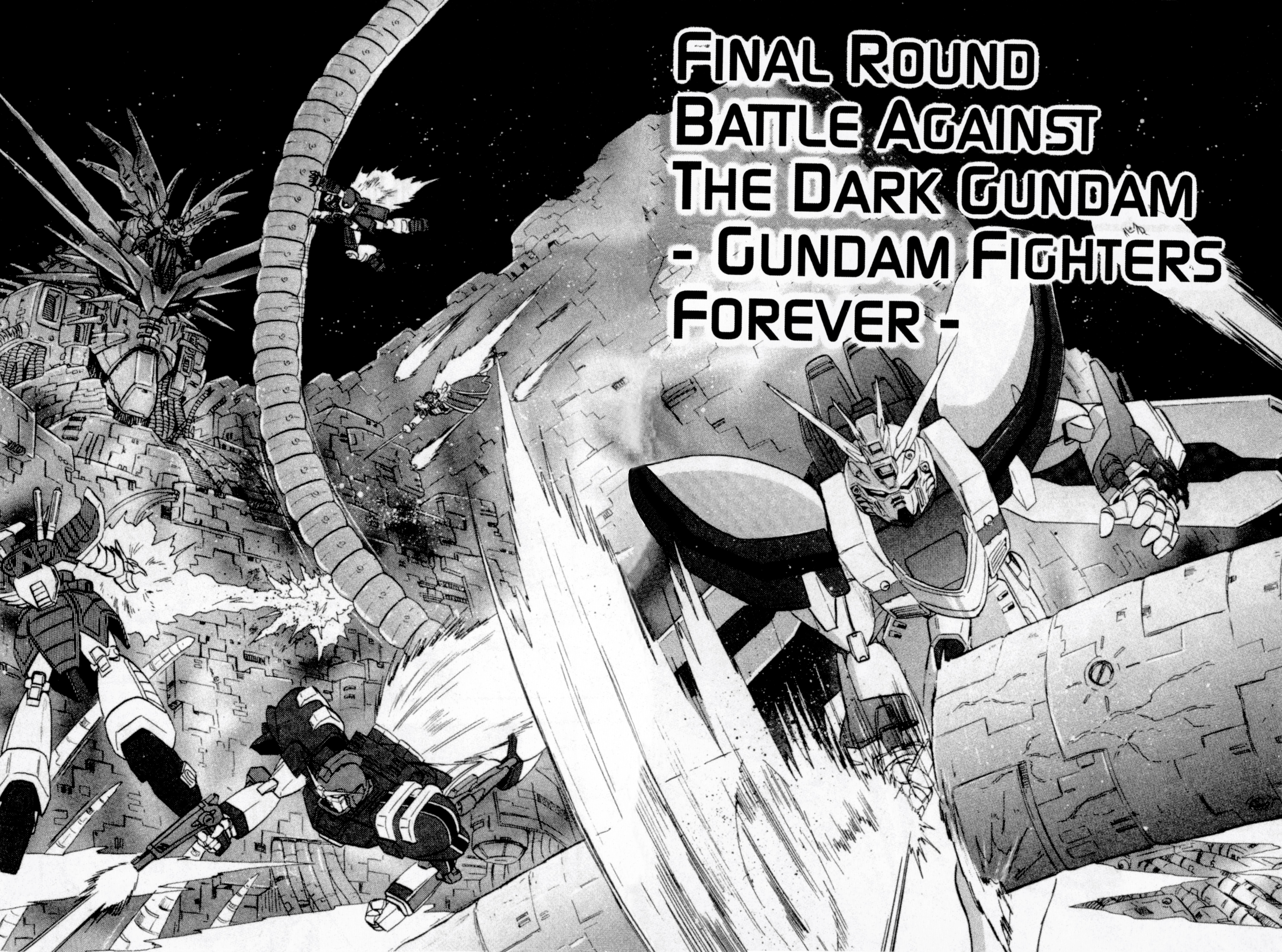 Mobile Fighter G Gundam Vol.3 Chapter 13: Battle Against The Dark Gundam - Gundam Fighters Forever - - Picture 2