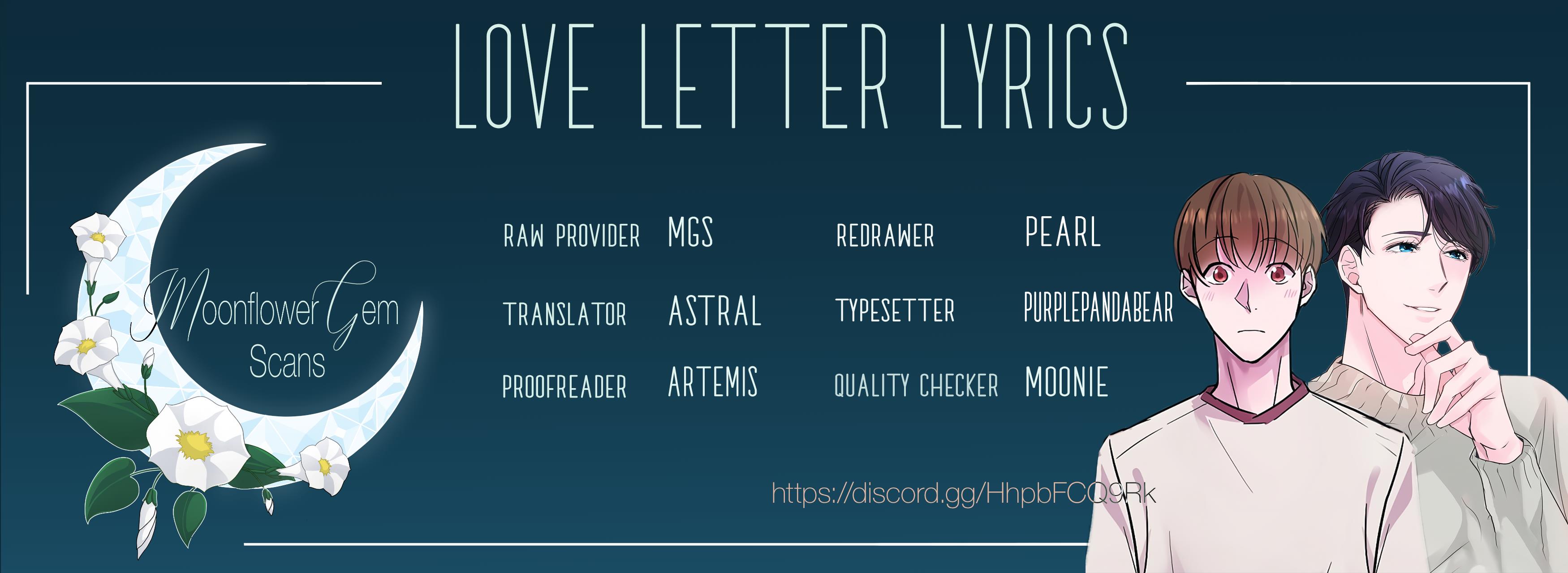 Love Letter Lyrics Chapter 0: Prologue - Picture 1
