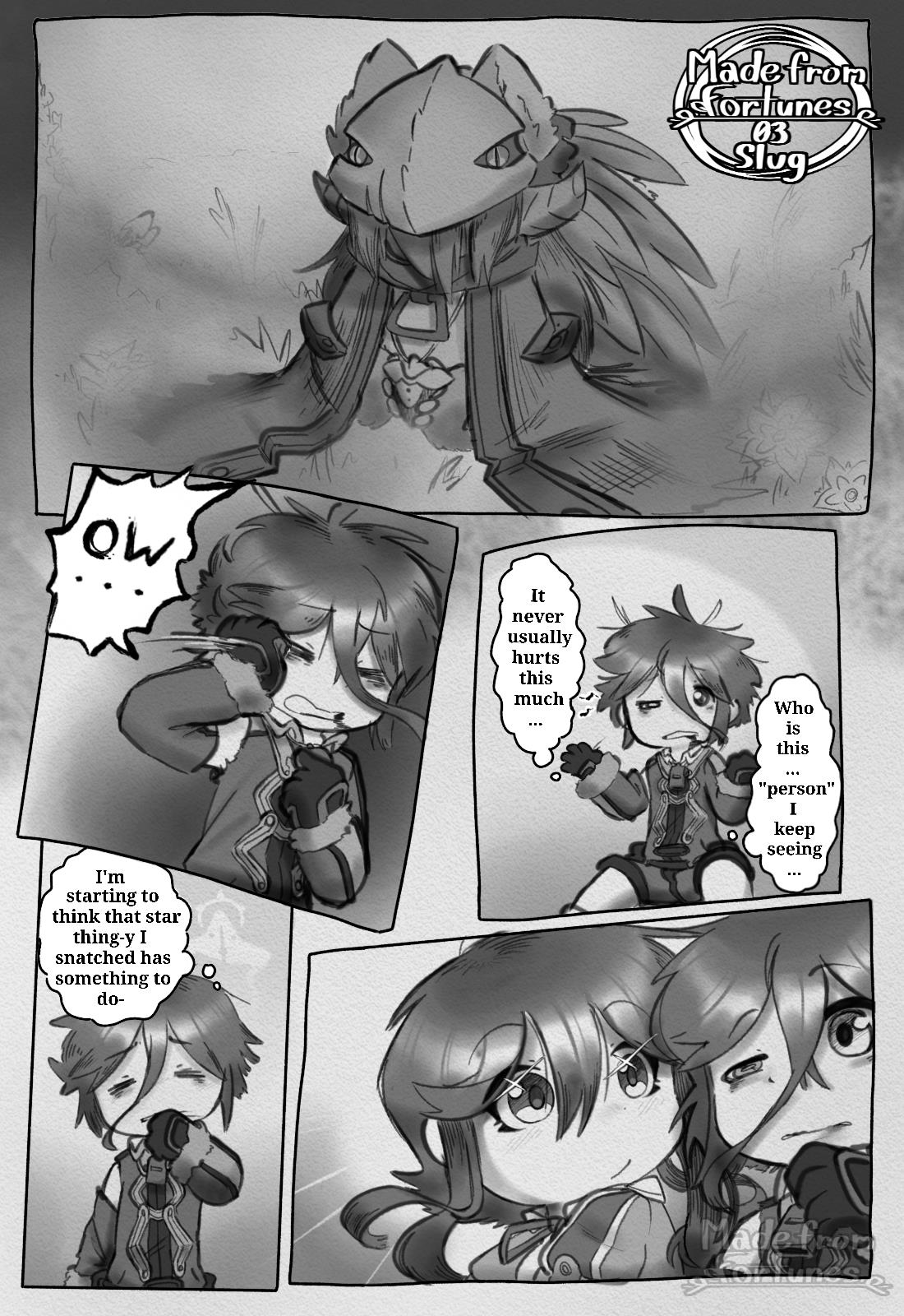 Made From Fortunes (Made In Abyss Fanmade Comic) Vol.1 Chapter 3: Slug - Picture 1