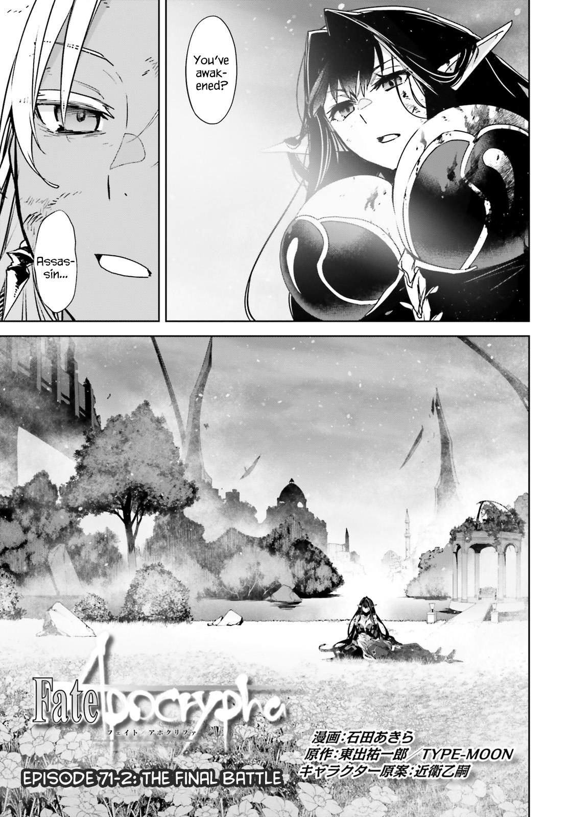 Fate/apocrypha Vol.16 Chapter 71.2: The Final Battle - Picture 2