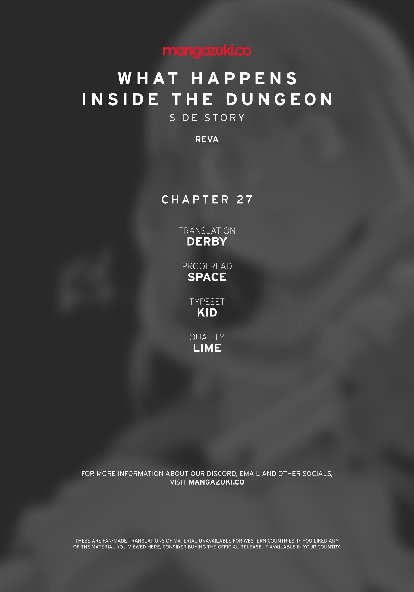 What Happens Inside The Dungeon Vol.2 Chapter 137: Side Story - Chapter 27 - Picture 1
