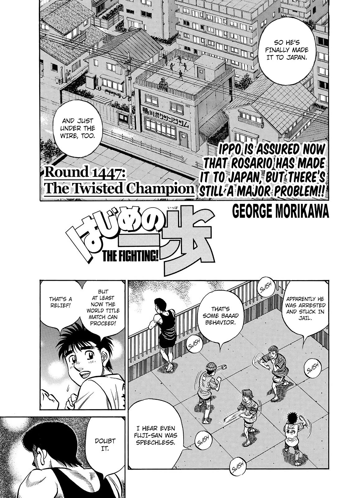 Hajime No Ippo Chapter 1447: The Twisted Champion - Picture 1
