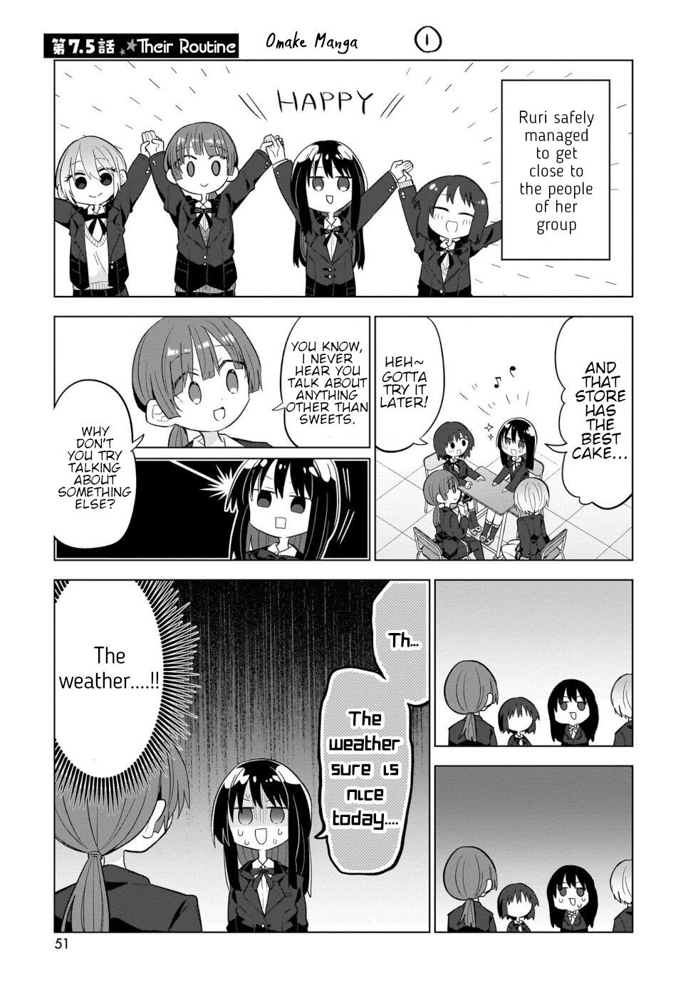 Sweets, Elf, And A High School Girl Vol.2 Chapter 7.5: Their Routine - Picture 1