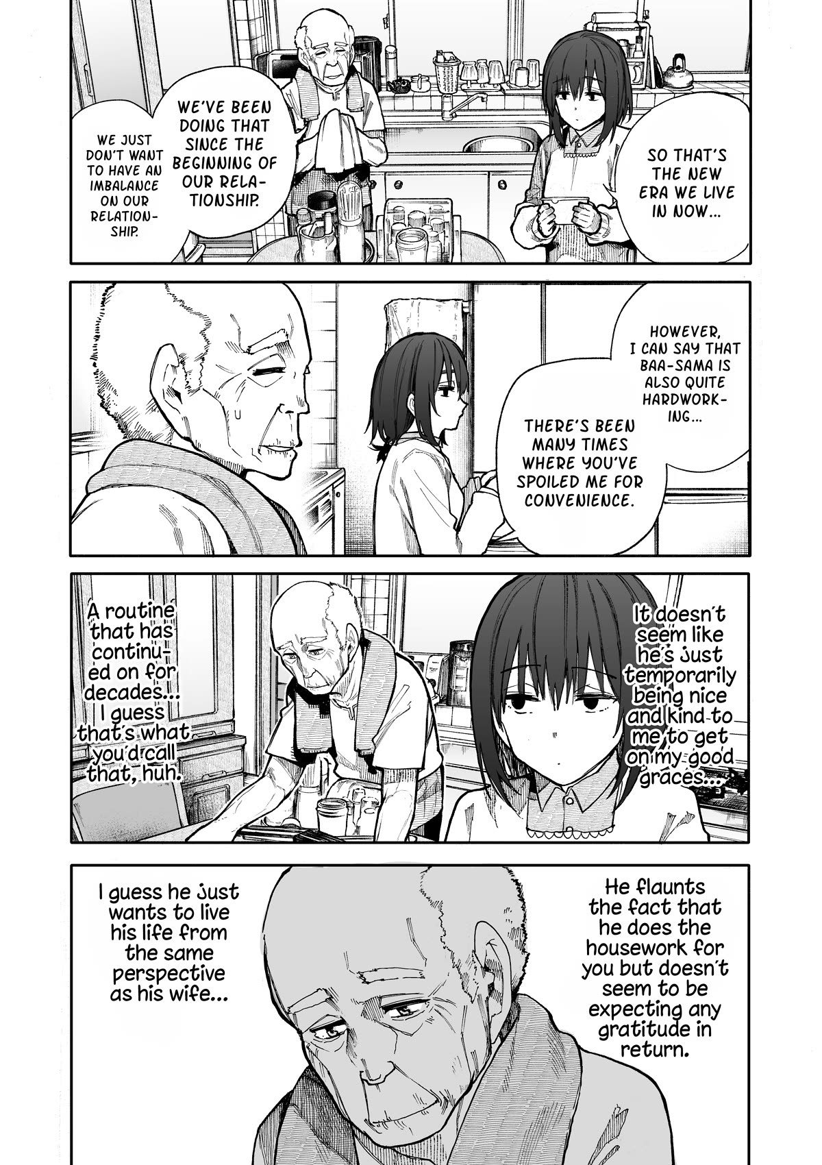 A Story About A Grampa And Granma Returned Back To Their Youth. Chapter 86: Balance - Picture 3
