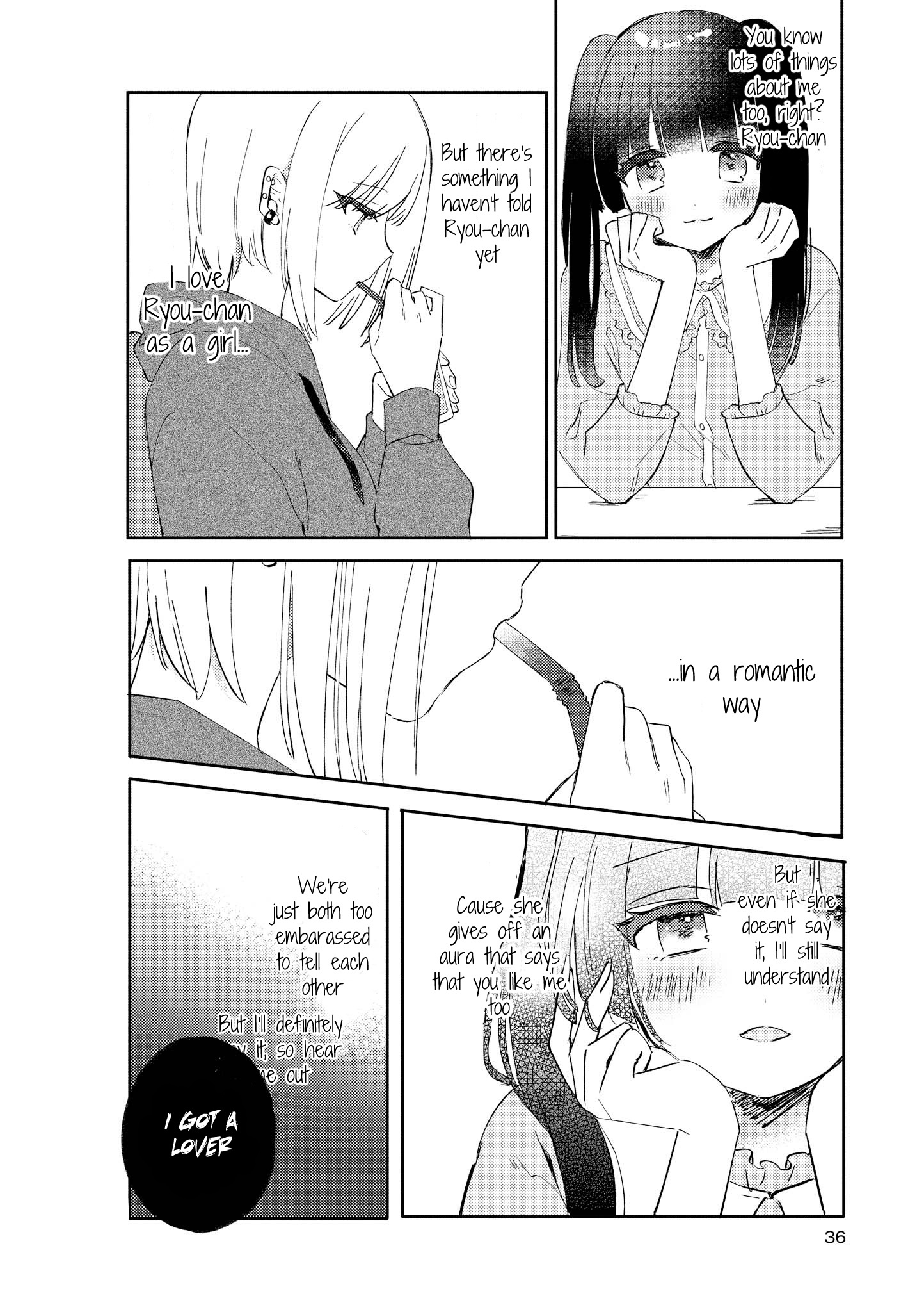 Love And Hate And Love (Unrequited Love Yuri Anthology) Chapter 2: Manio - It's No Use Crying Over Spilt Milk - Picture 2
