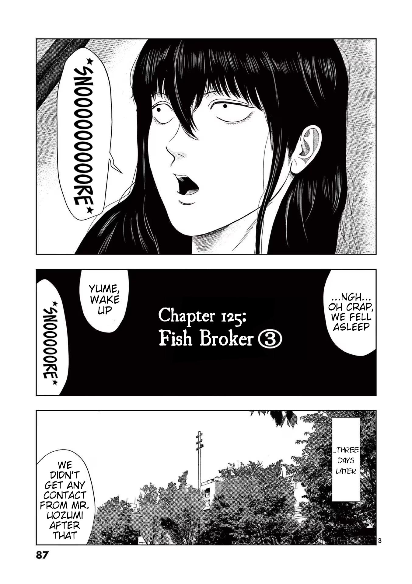Ura Baito: Toubou Kinshi Vol.11 Chapter 125: Fish Broker ③ - Picture 3