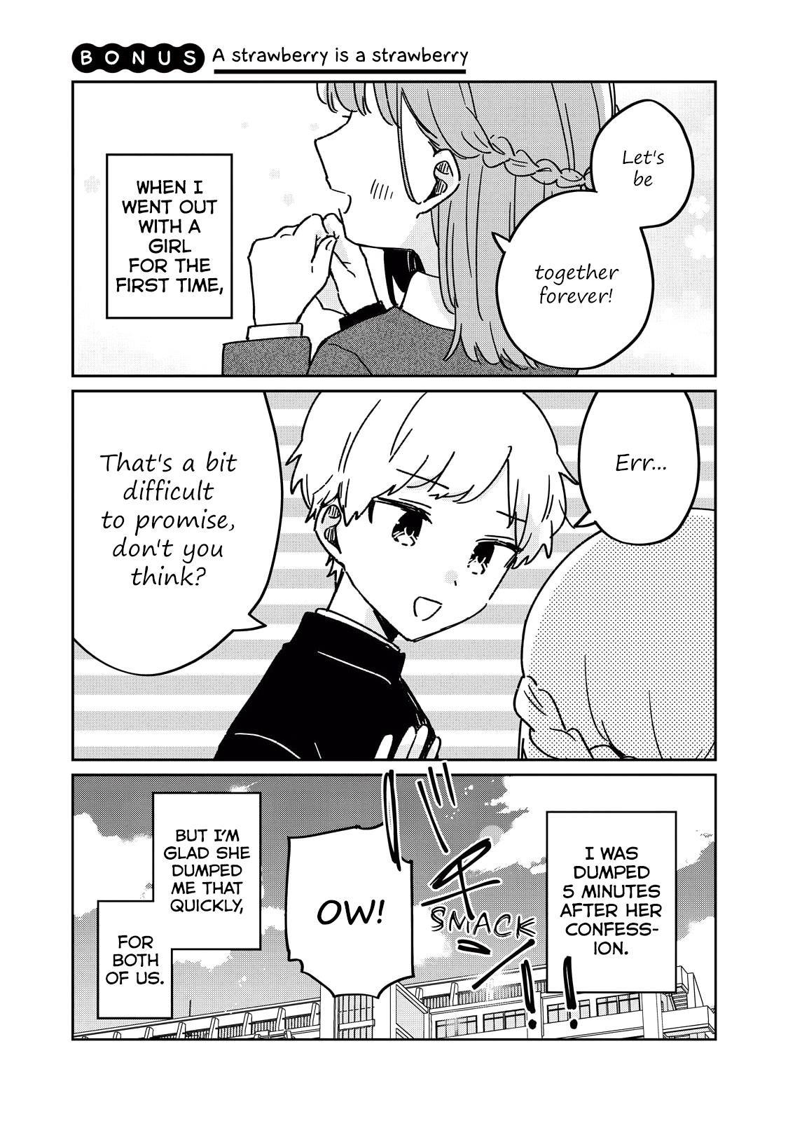 It's Not Meguro-San's First Time Vol.10 Chapter 71.5: A Strawberry Is A Strawberry - Picture 2