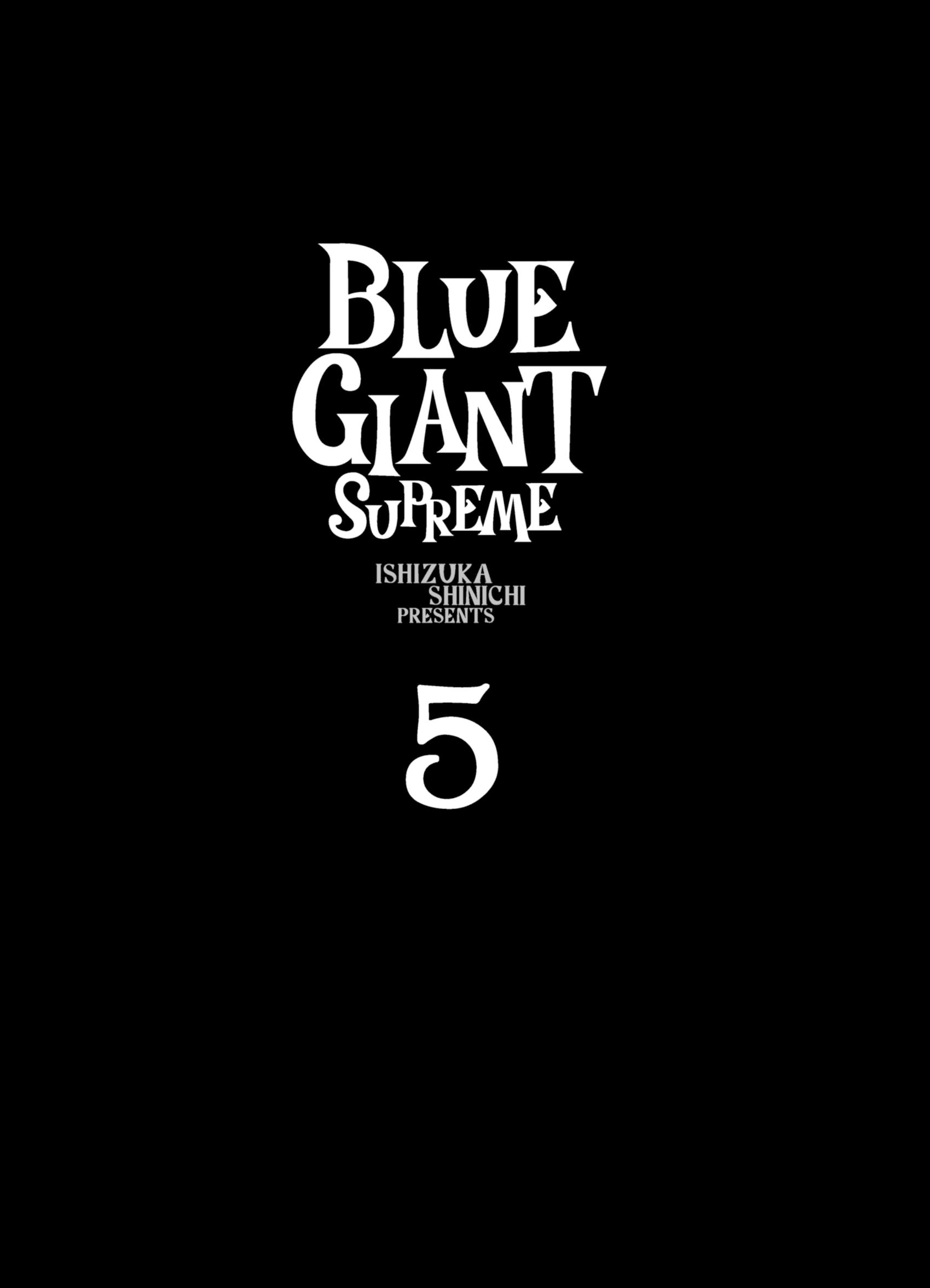 Blue Giant Supreme Vol.5 Chapter 33: Ghost Of A Chance - Picture 3