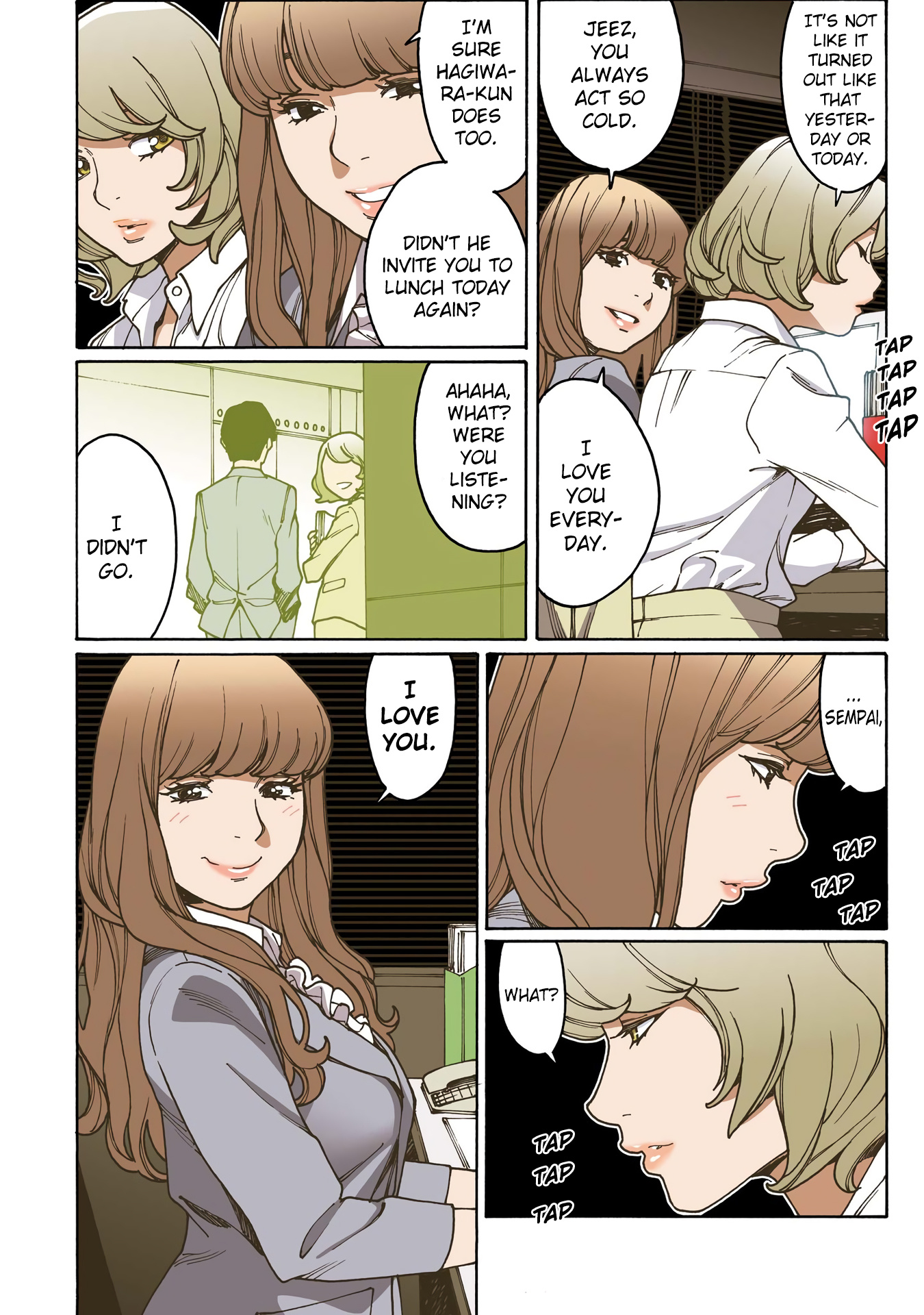 Chocolat Shakaijin Yuri Anthology ( Color) Vol.1 Chapter 1: Our Night Together - Picture 2