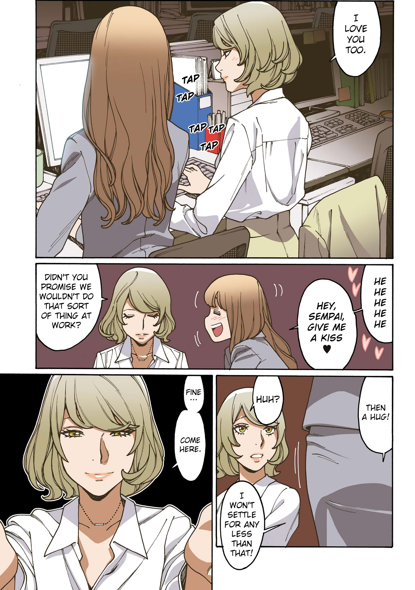 Chocolat Shakaijin Yuri Anthology ( Color) Vol.1 Chapter 1: Our Night Together - Picture 3