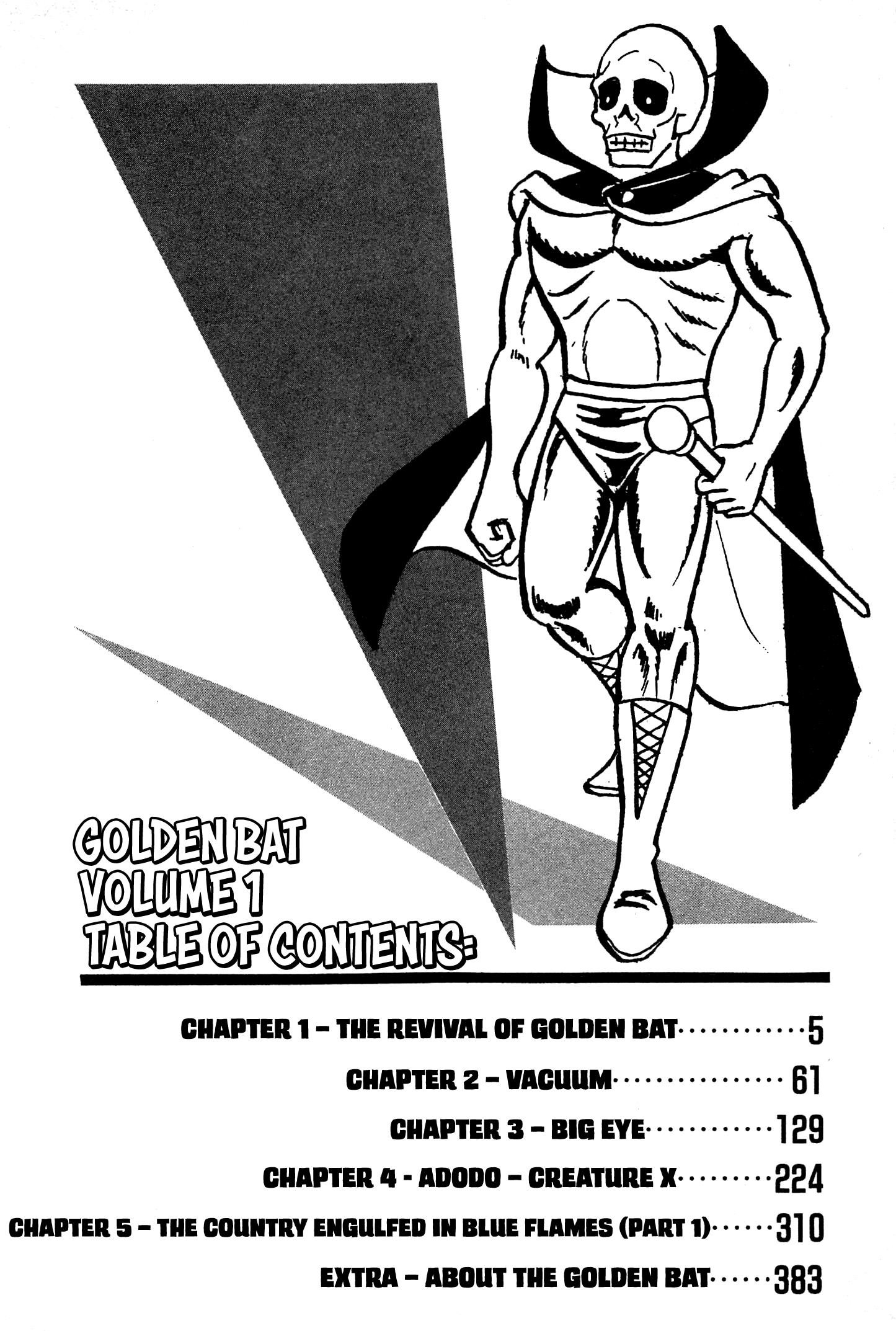 Golden Bat Vol.1 Chapter 1: The Revival Of Golden Bat - Picture 3