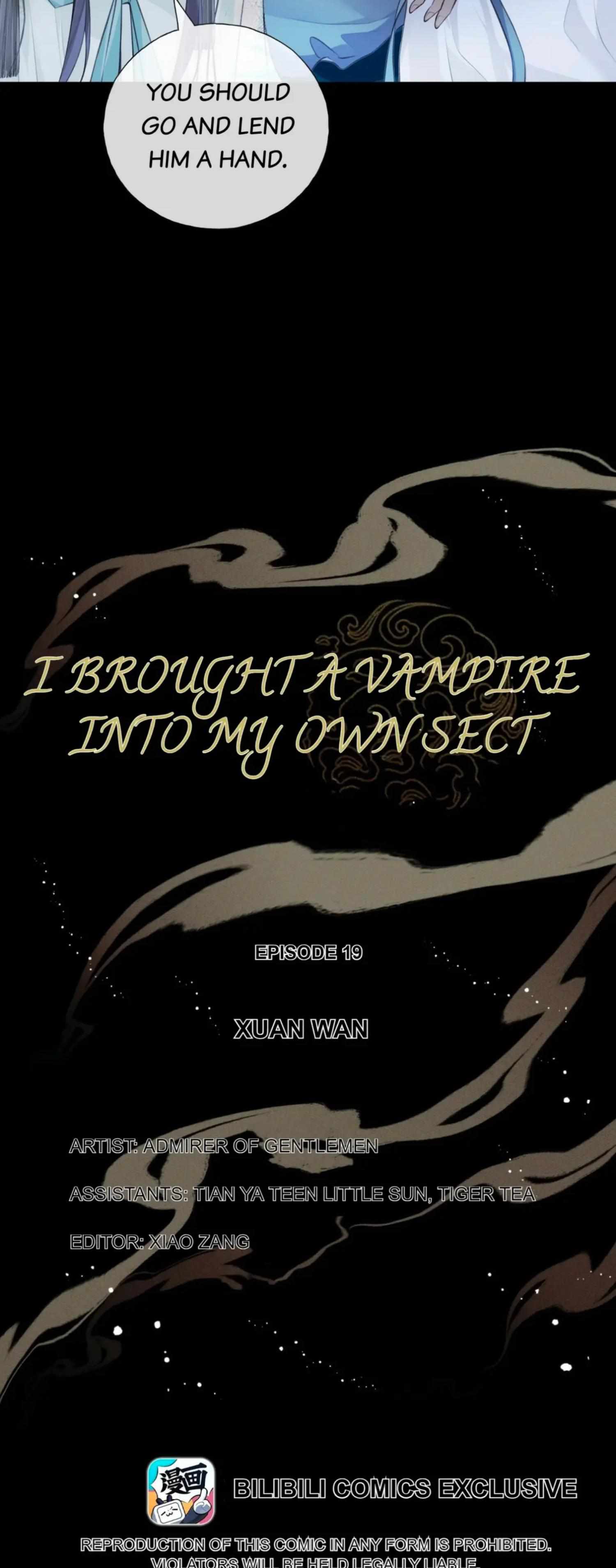 I Raised A Vampire In The Sect Chapter 19 - Picture 3