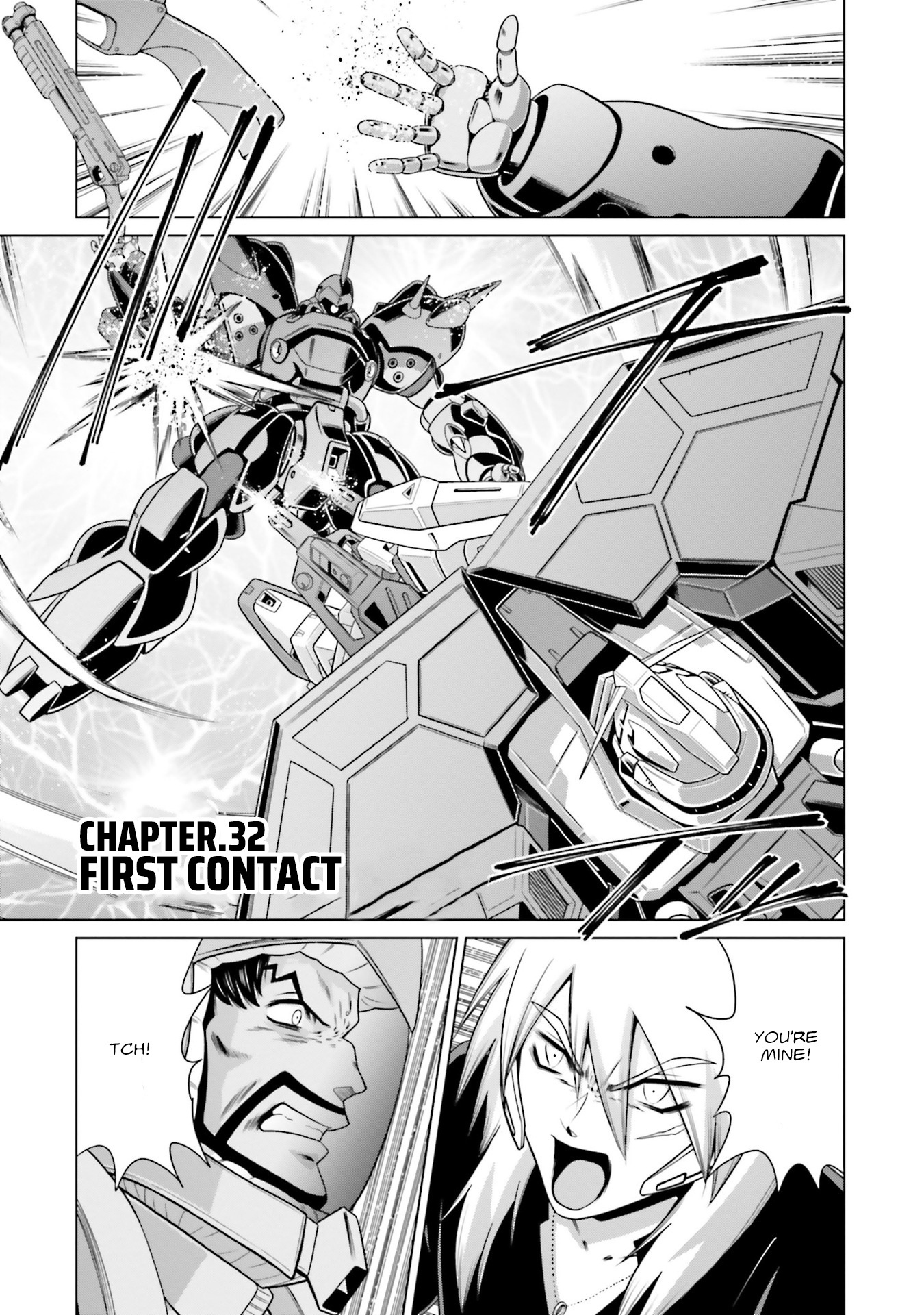 Mobile Suit Gundam F90 Ff Vol.8 Chapter 32: First Contact - Picture 1