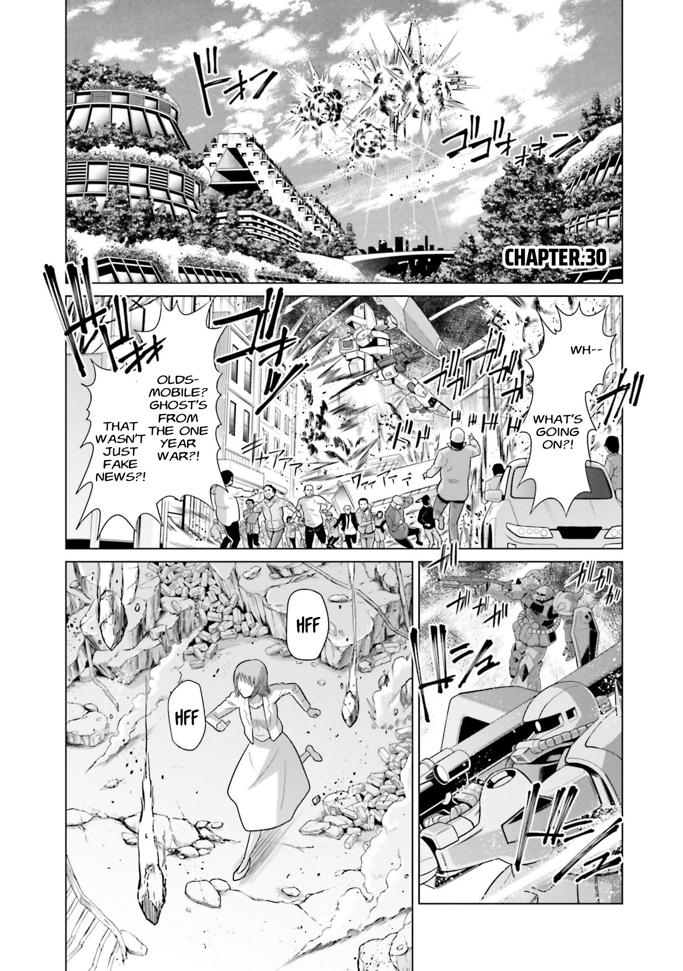 Mobile Suit Gundam F90 Ff Vol.8 Chapter 30: Stand Up To The Nobility - Picture 1