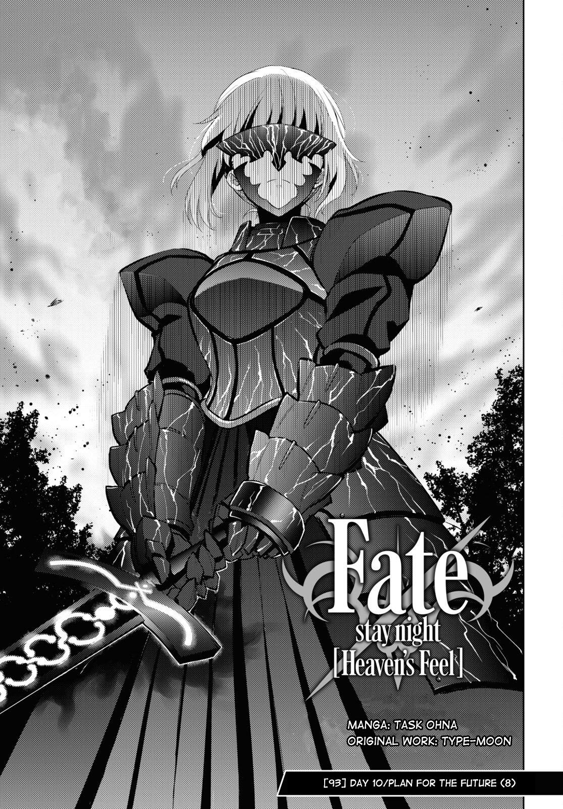 Fate/stay Night - Heaven's Feel Chapter 93: Day 10 / Plan For The Future (8) - Picture 1