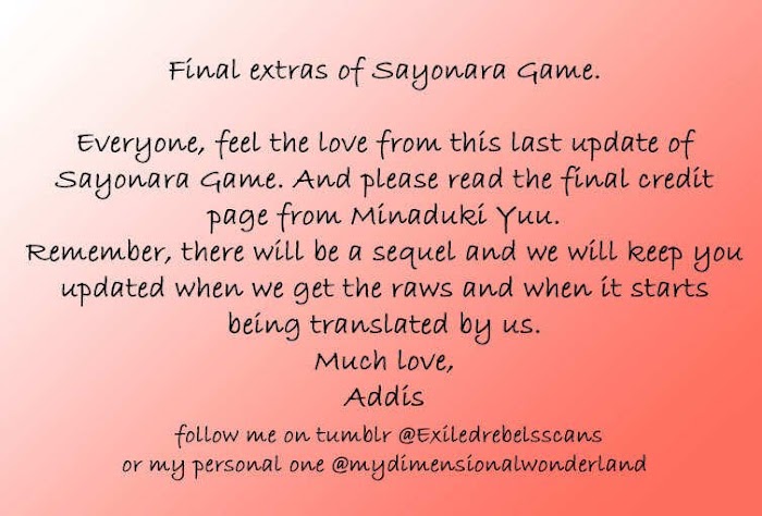 Sayonara Game (Minaduki Yuu) - Page 1