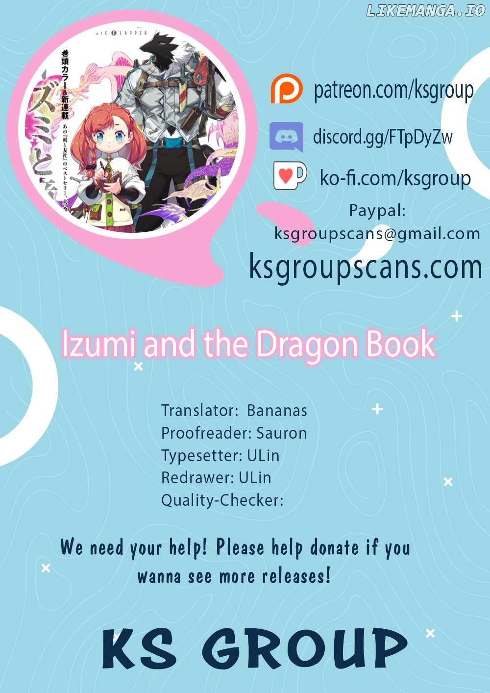 Izumi And The Dragon Book - Page 1