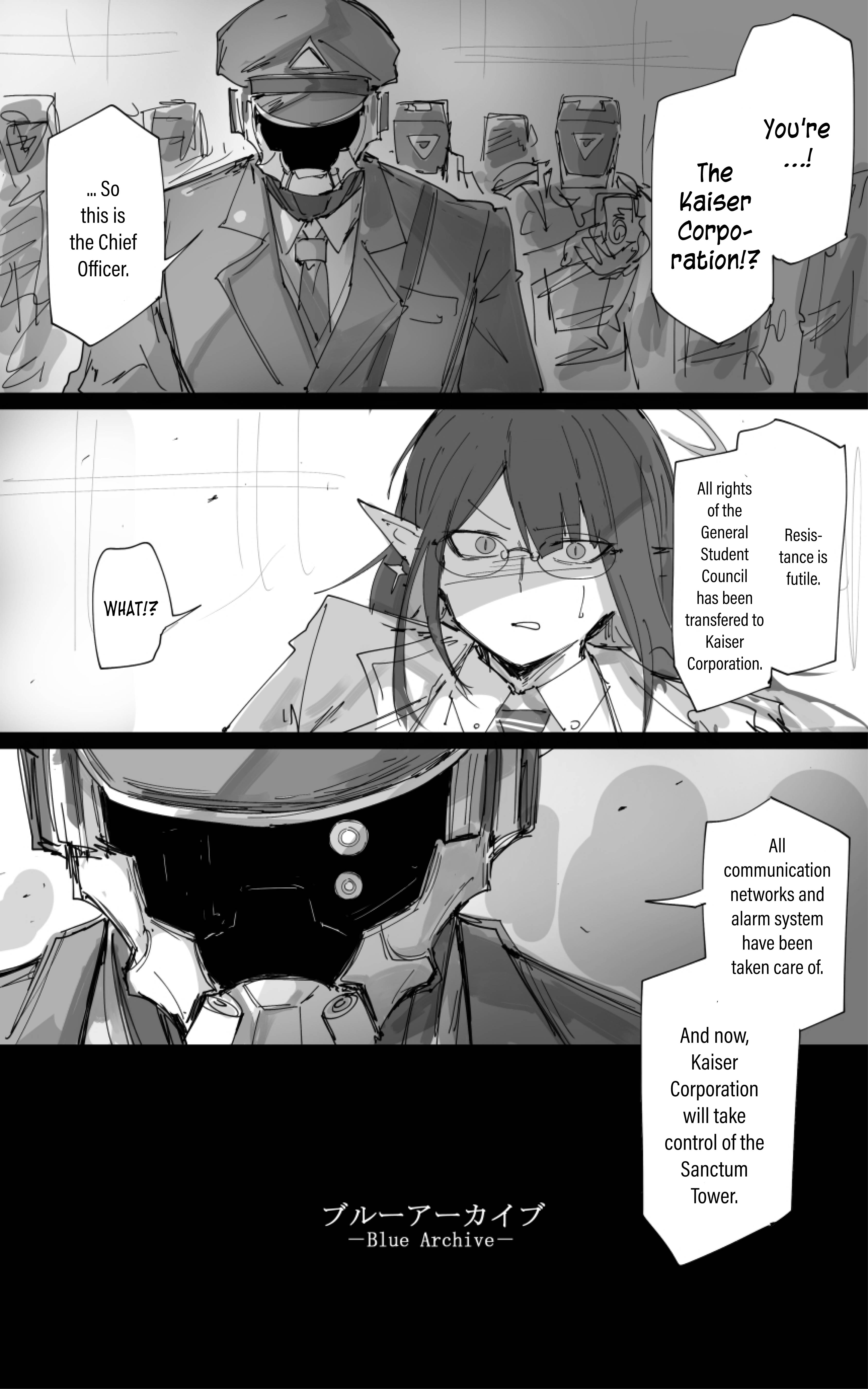 Blue Archive - Kankan's Blue Archive Logs (Doujinshi) Chapter 24 - Picture 1