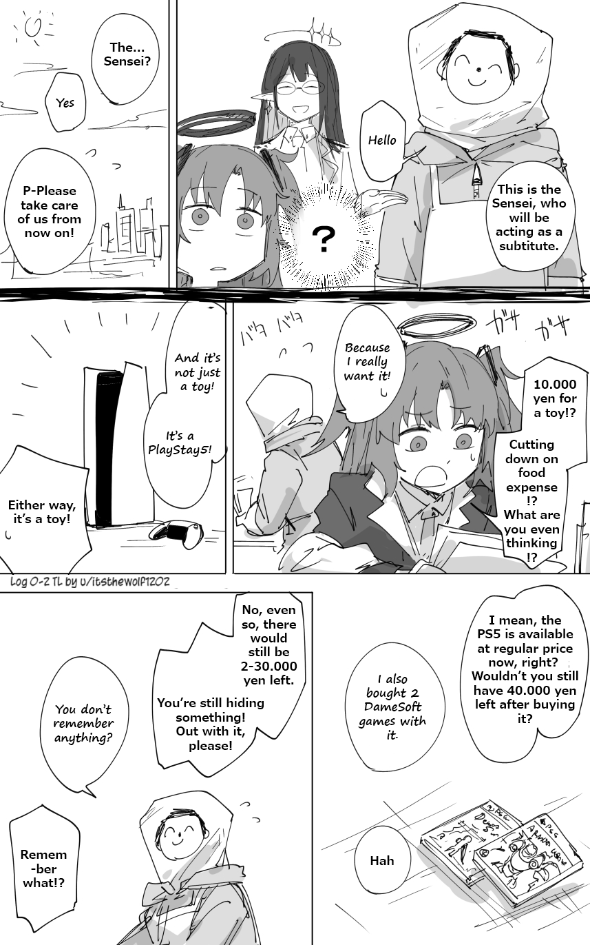 Blue Archive - Kankan's Blue Archive Logs (Doujinshi) Chapter 0 - Picture 1
