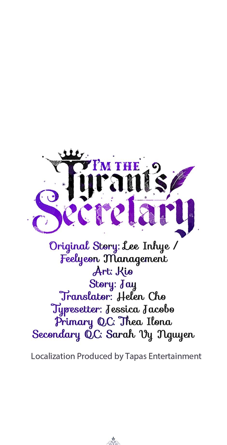 I'm The Tyrant's Secretary Chapter 110 - Picture 1