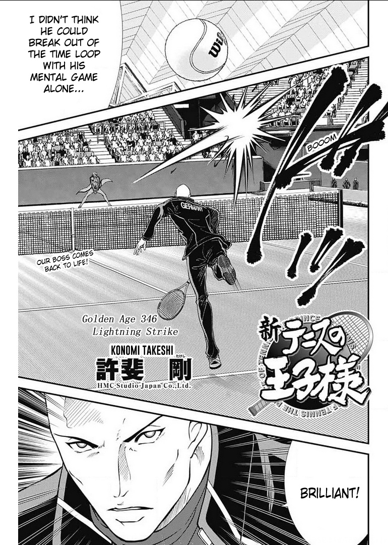 New Prince Of Tennis Vol.35 Chapter 346: Lightning Strike - Picture 3