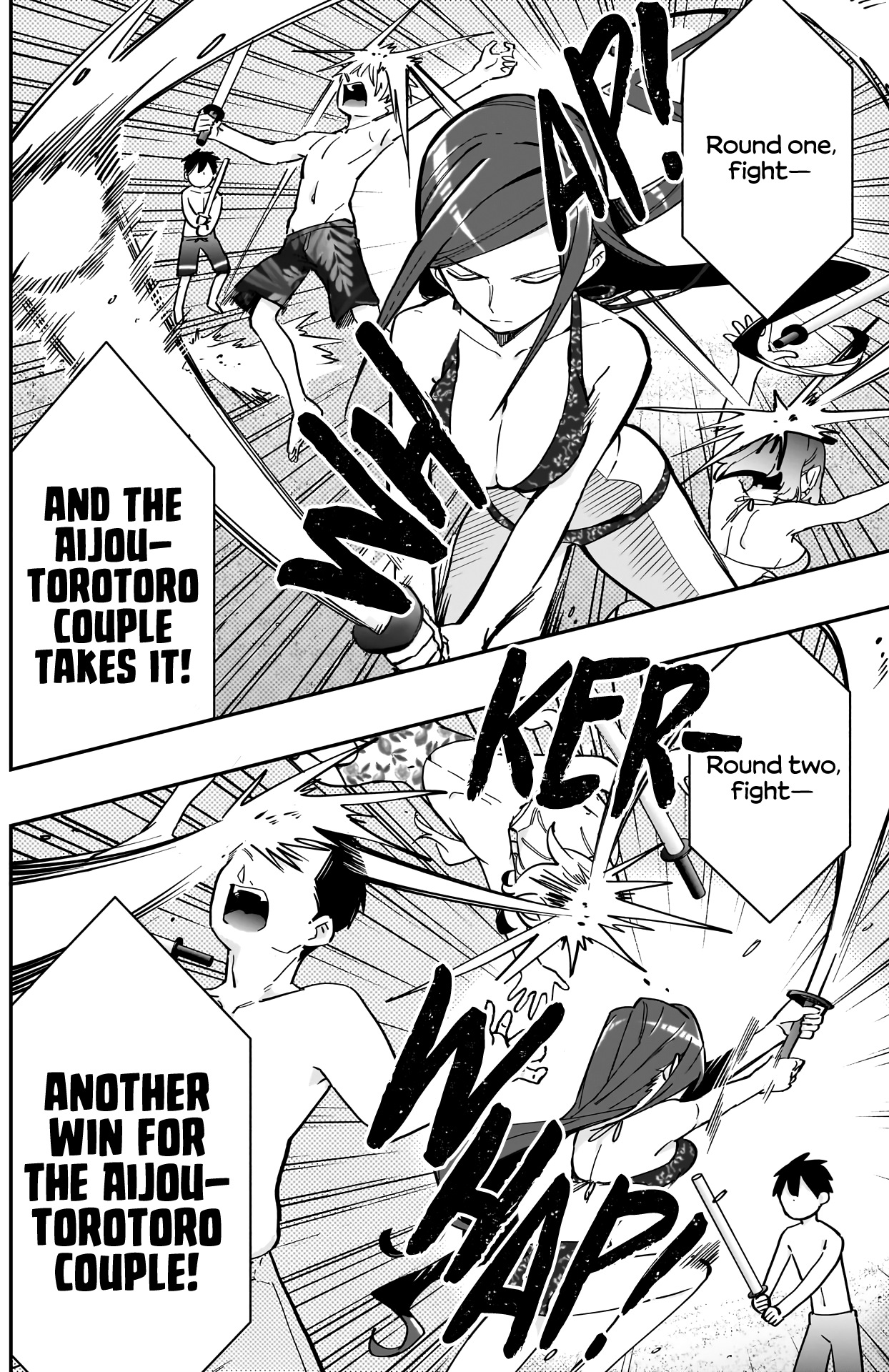 The 100 Girlfriends Who Really, Really, Really, Really, Really Love You Chapter 166: The Beach Swordfighting Couple Tag Tournament - Picture 3