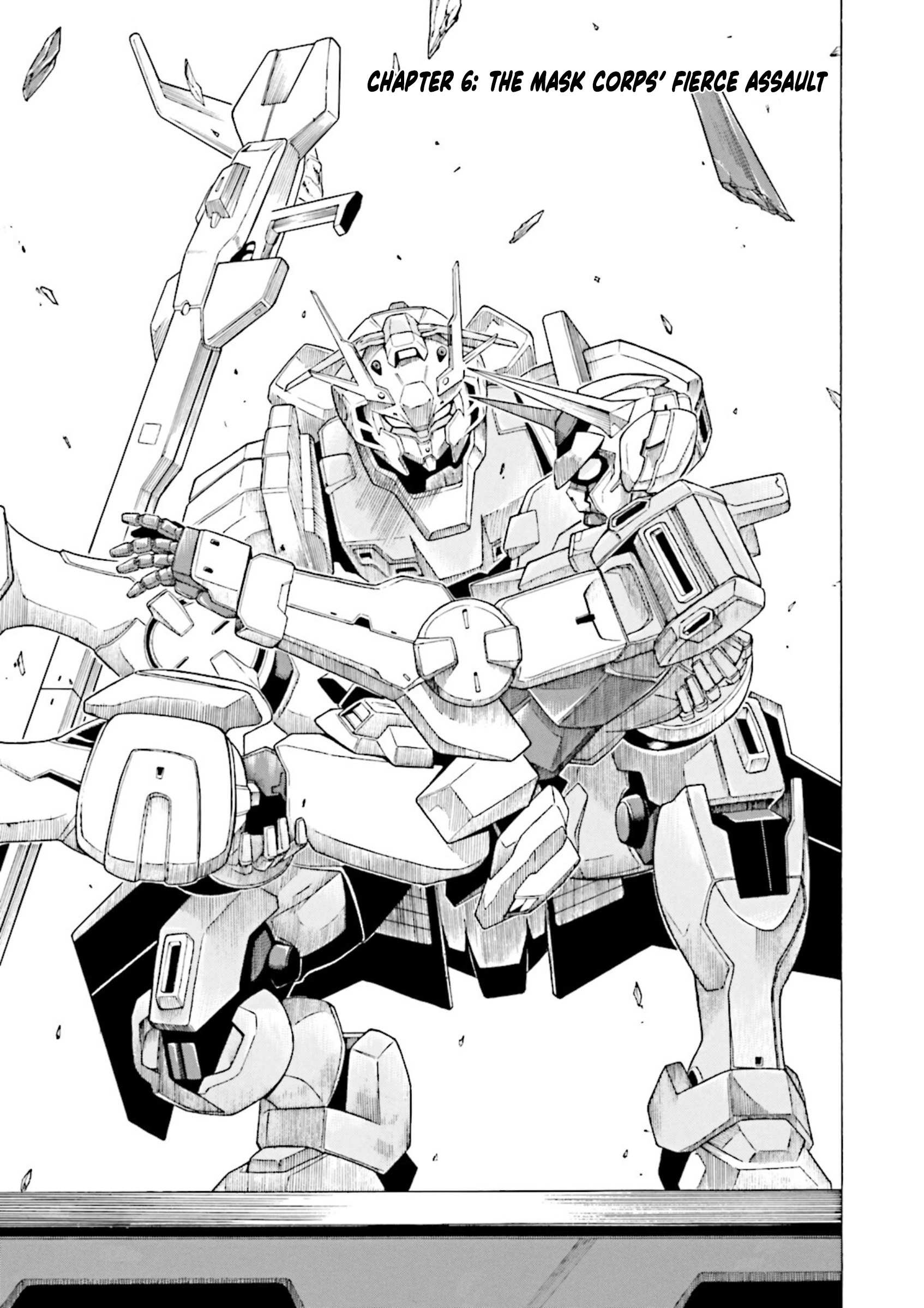 Gundam Reconguista In G Vol.2 Chapter 6: The Mask Corps' Fierce Assault - Picture 3