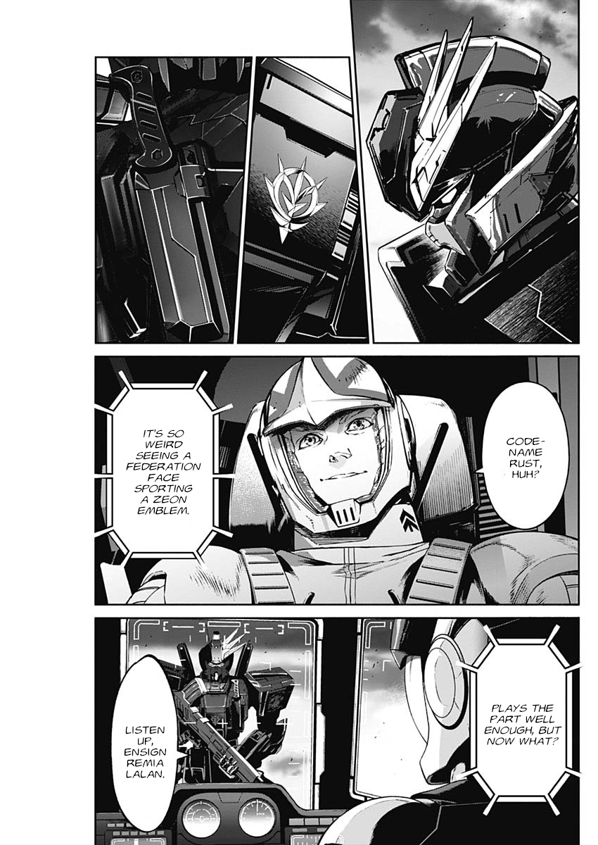 Mobile Suit Gundam Rust Horizon Vol.2 Chapter 5: A Horizon Stained In Blood - Picture 2