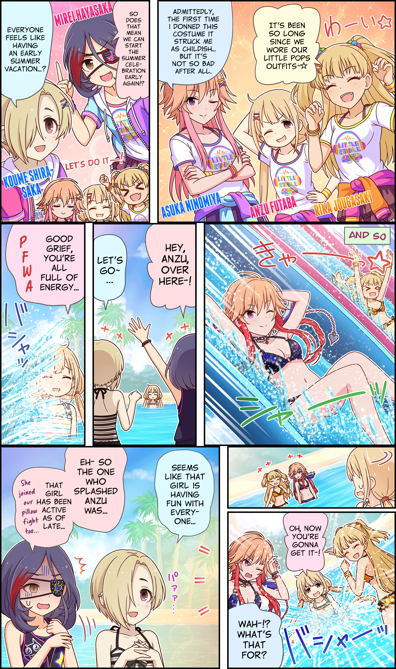 The Idolm@ster Cinderella Girls Gekijou Wide☆ Vol.3 Chapter 128 - Picture 1