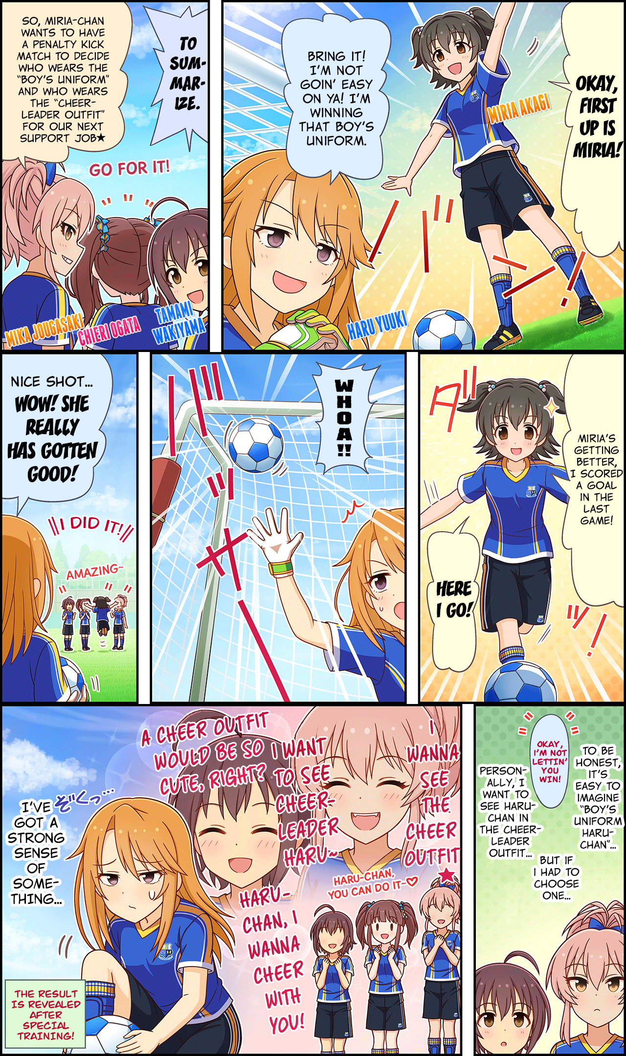 The Idolm@ster Cinderella Girls Gekijou Wide☆ Vol.3 Chapter 126 - Picture 1