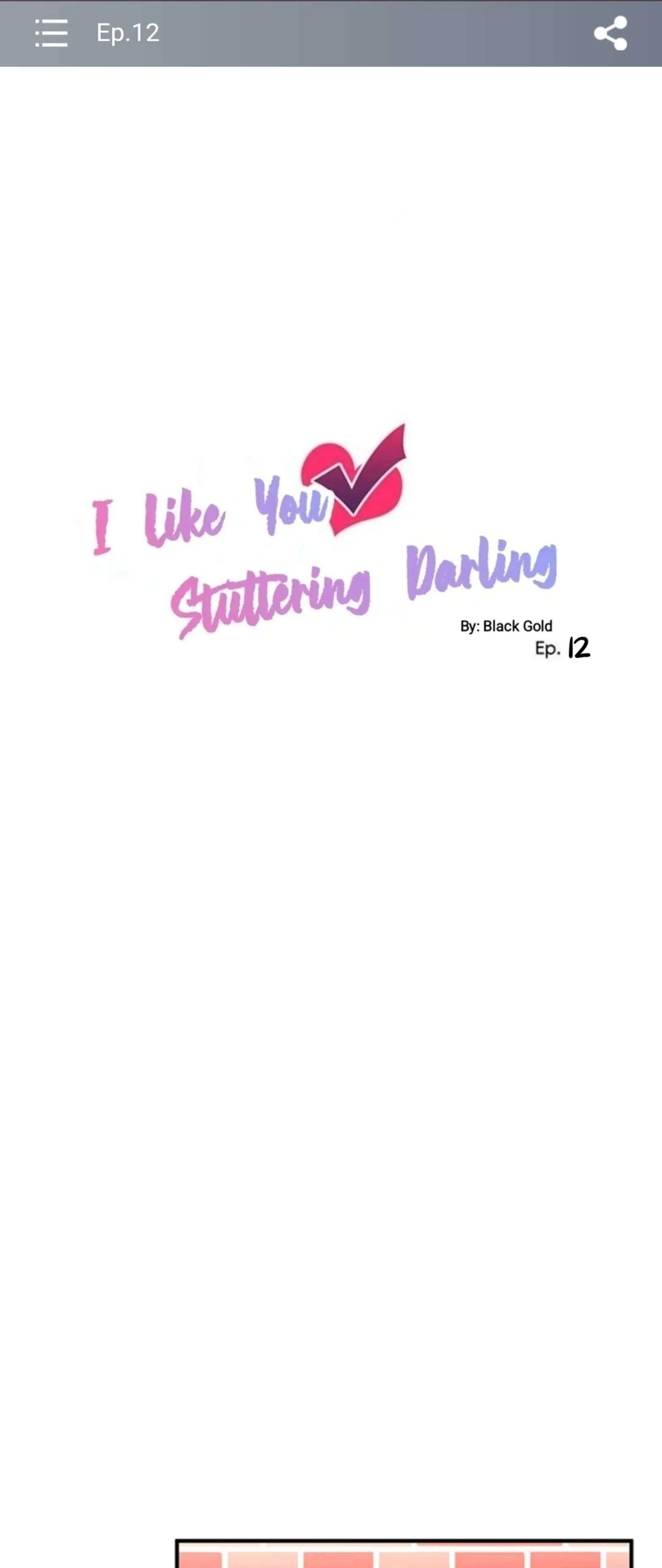 I Like You Stuttering Darling Chapter 12 - Picture 2