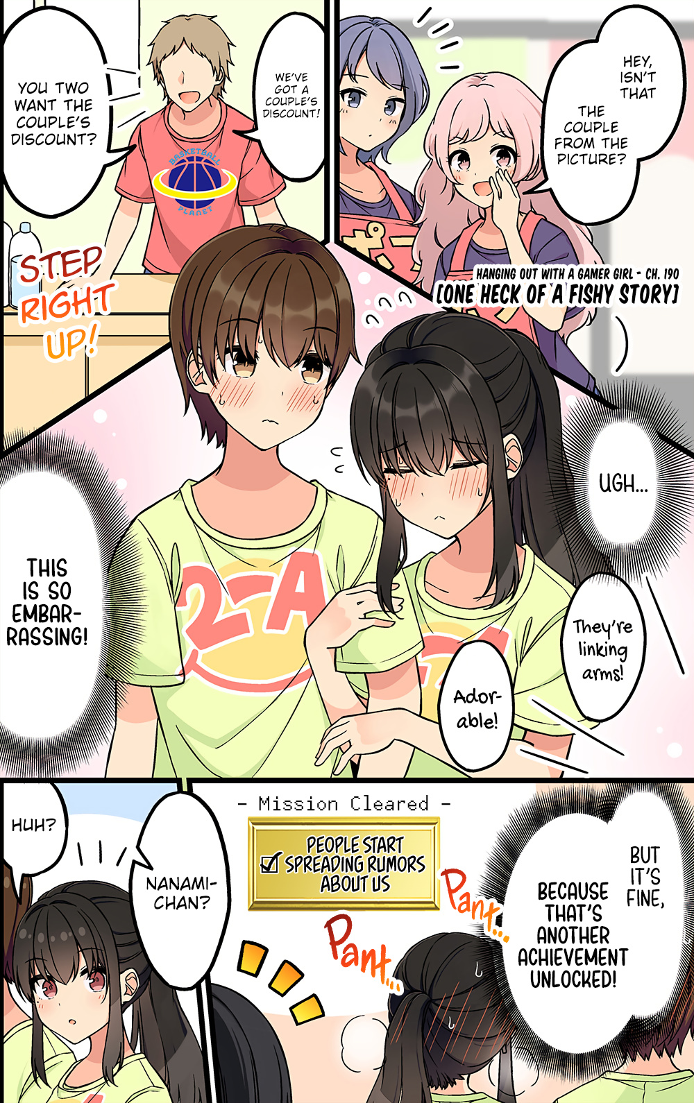 Hanging Out With A Gamer Girl Chapter 190: One Heck Of A Fishy Story - Picture 1