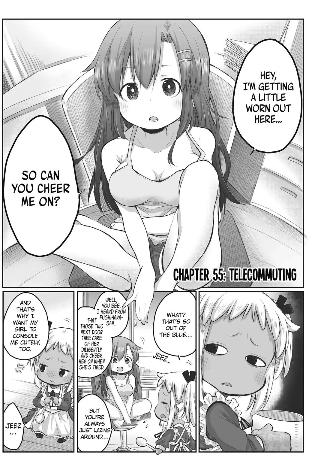 Ms. Corporate Slave Wants To Be Healed By A Loli Spirit Chapter 55 - Picture 1