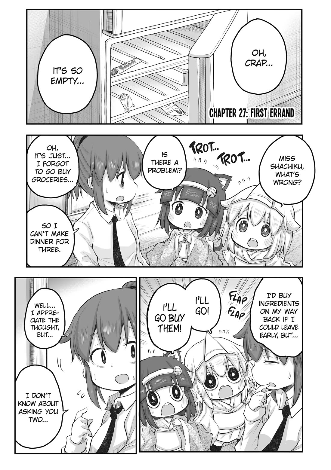 Ms. Corporate Slave Wants To Be Healed By A Loli Spirit Chapter 40 - Picture 1