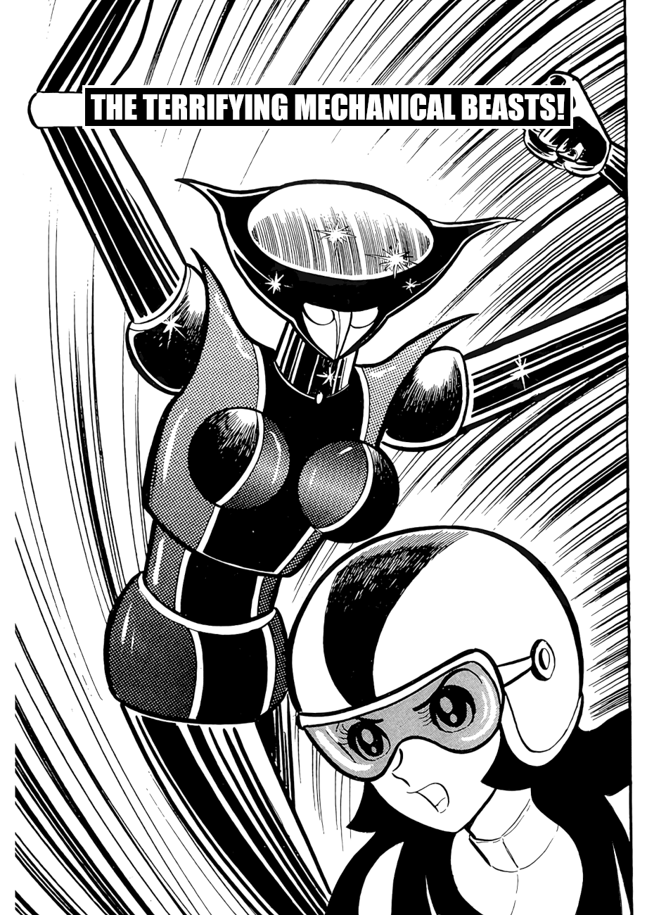 Mazinger Z Vol.1 Chapter 5: The Terrifying Mechanical Beasts! - Picture 1