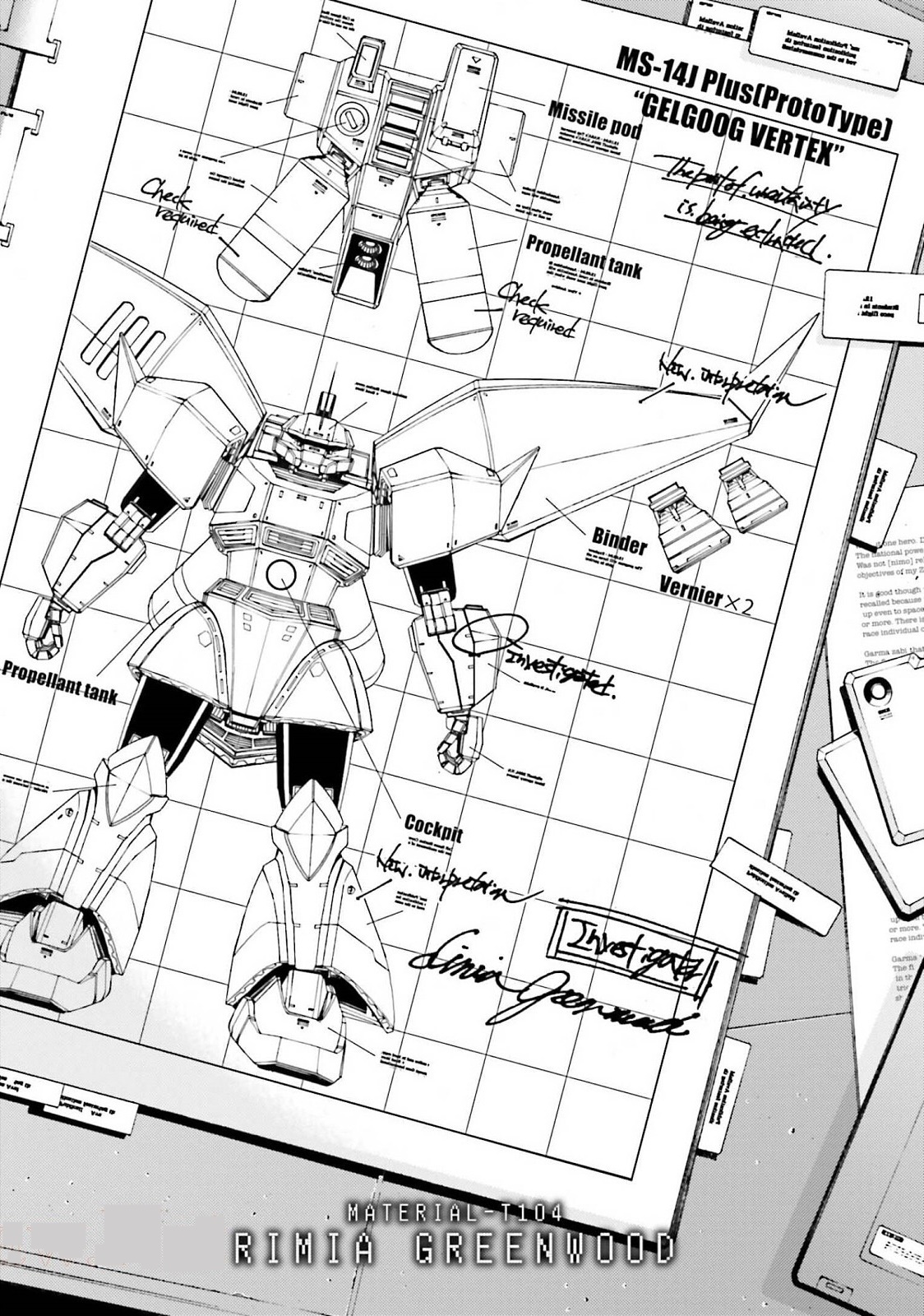 Kidou Senshi Gundam Msv-R: Johnny Ridden No Kikan Vol.20 Chapter 104: Rimia Greenwood - Picture 1